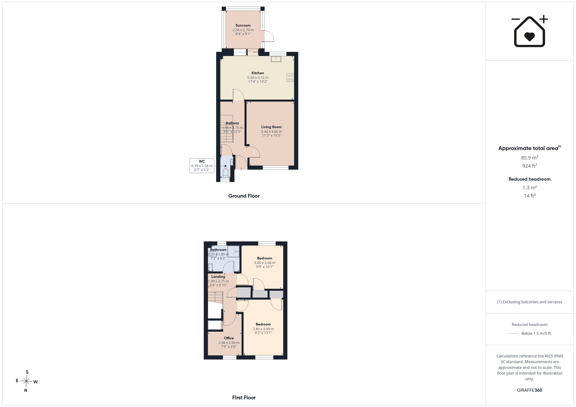 66 Vineyard Vale Valley Road, Saundersfoot floorplan