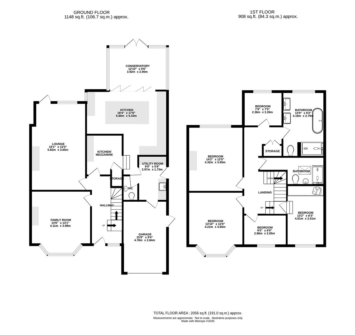 34, Kilworth Avenue, Brentwood floorplan