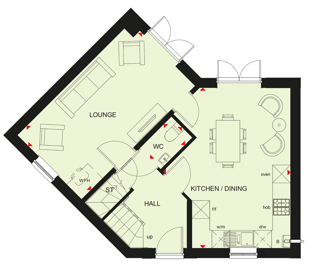 H934021, Long Chaulden, Chaulden, Hemel Hempstead floorplan