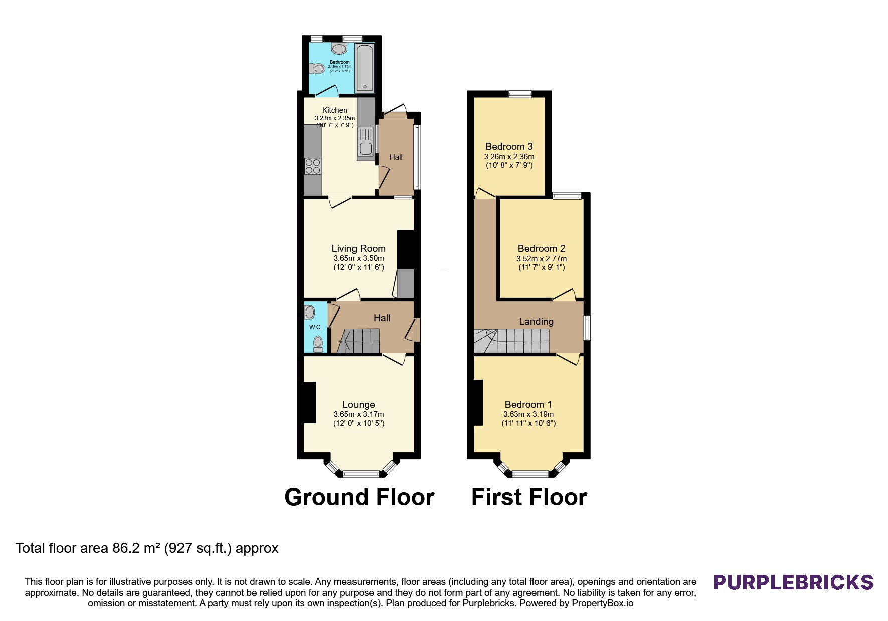 Grove Road, Southampton floorplan