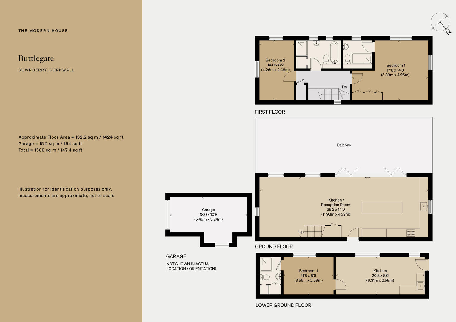 35, Buttlegate, Downderry floorplan