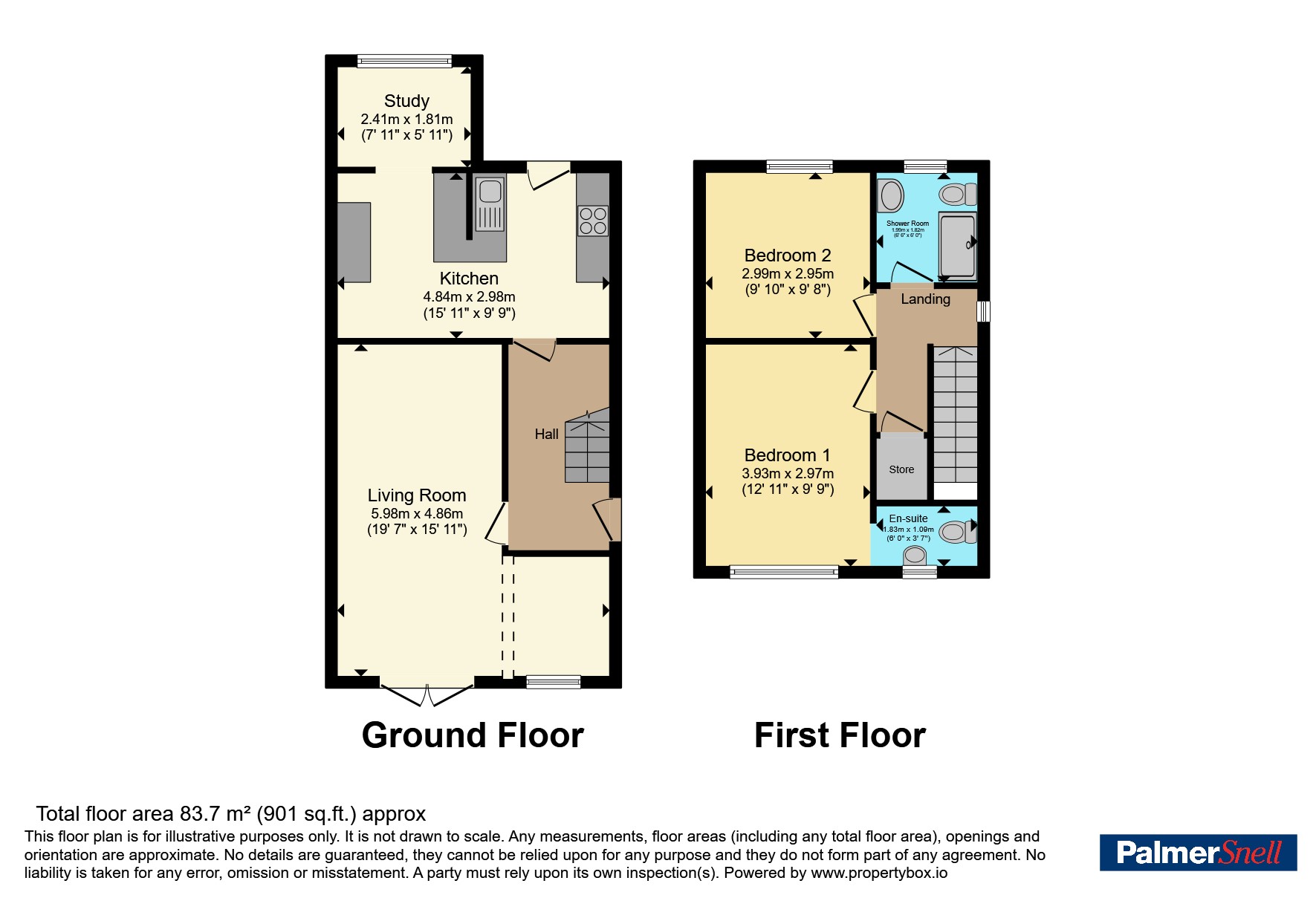 30B, Brassey Road, Bournemouth floorplan