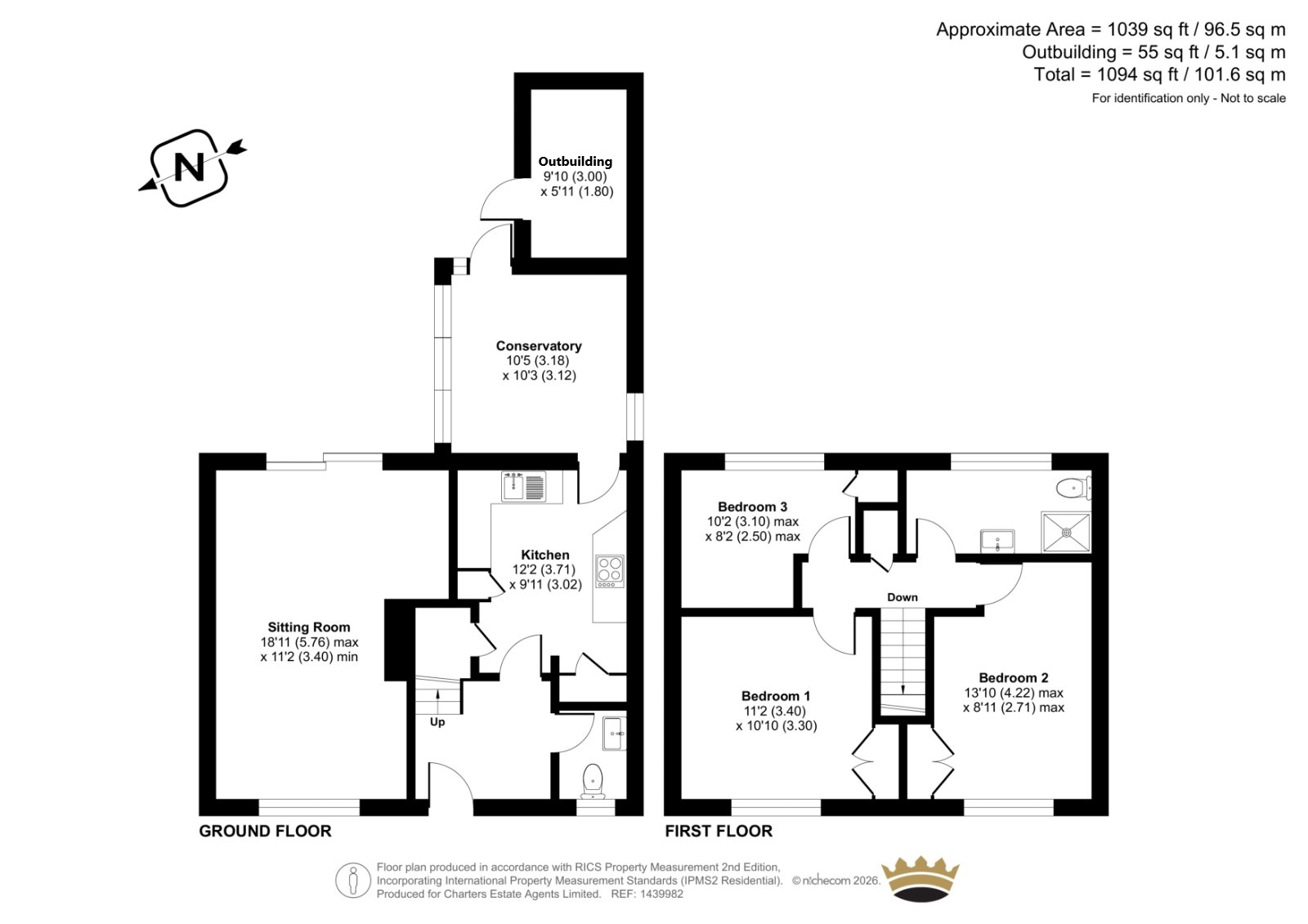 14, Oak Road, Southampton floorplan