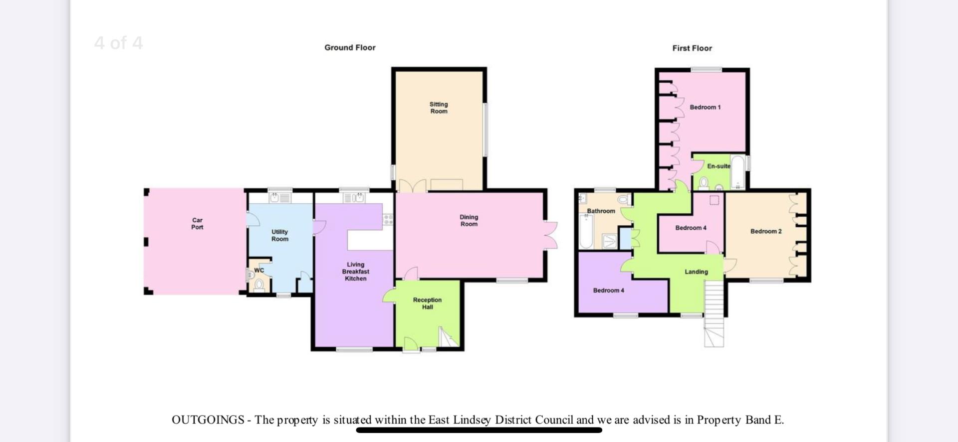 Cristed Cottage, Tattershall Road, Woodhall Spa floorplan