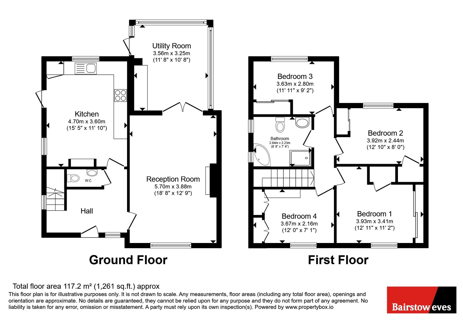 5, Somerton Close, Surrey floorplan