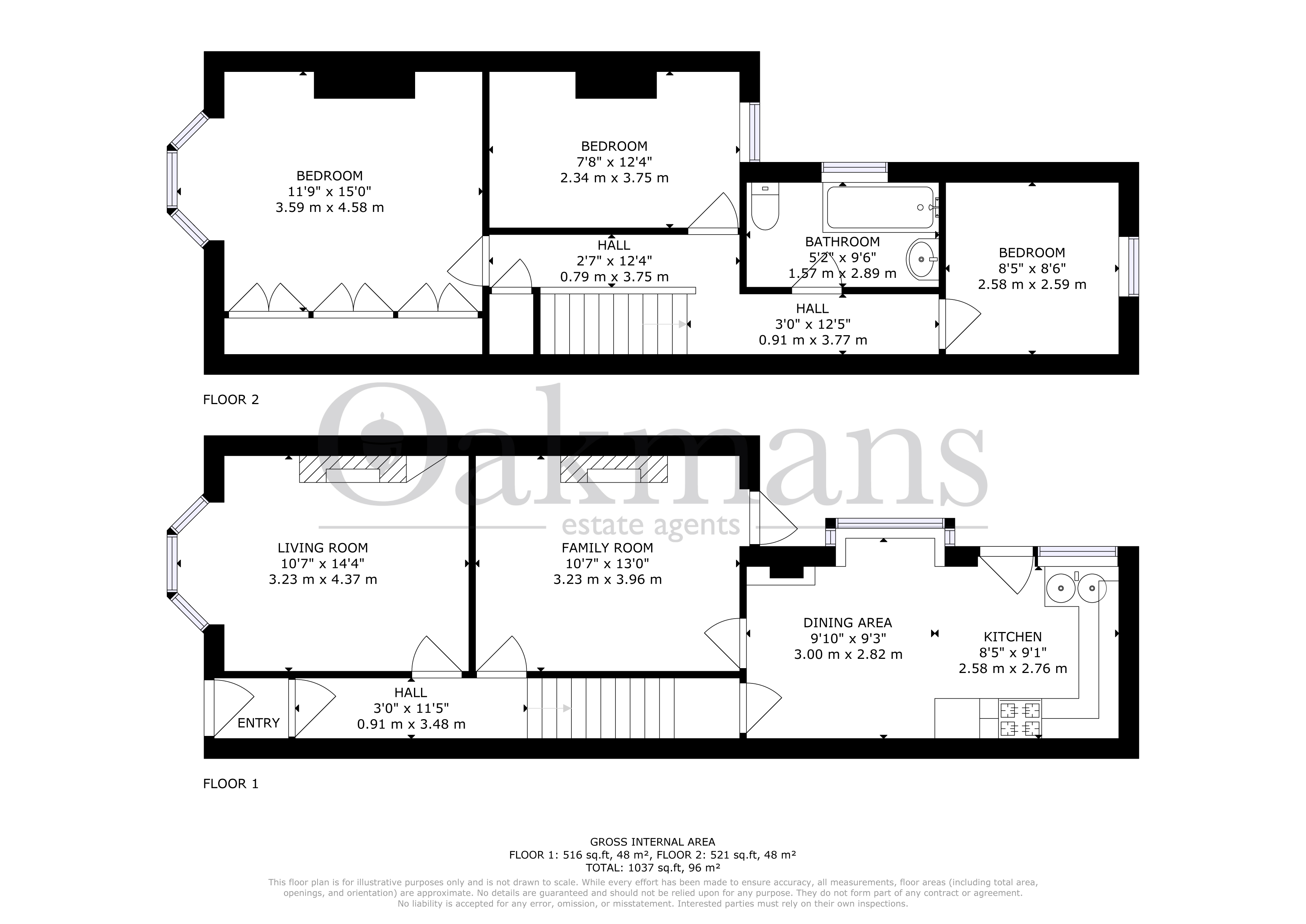 4, Sir Johns Road, Birmingham floorplan
