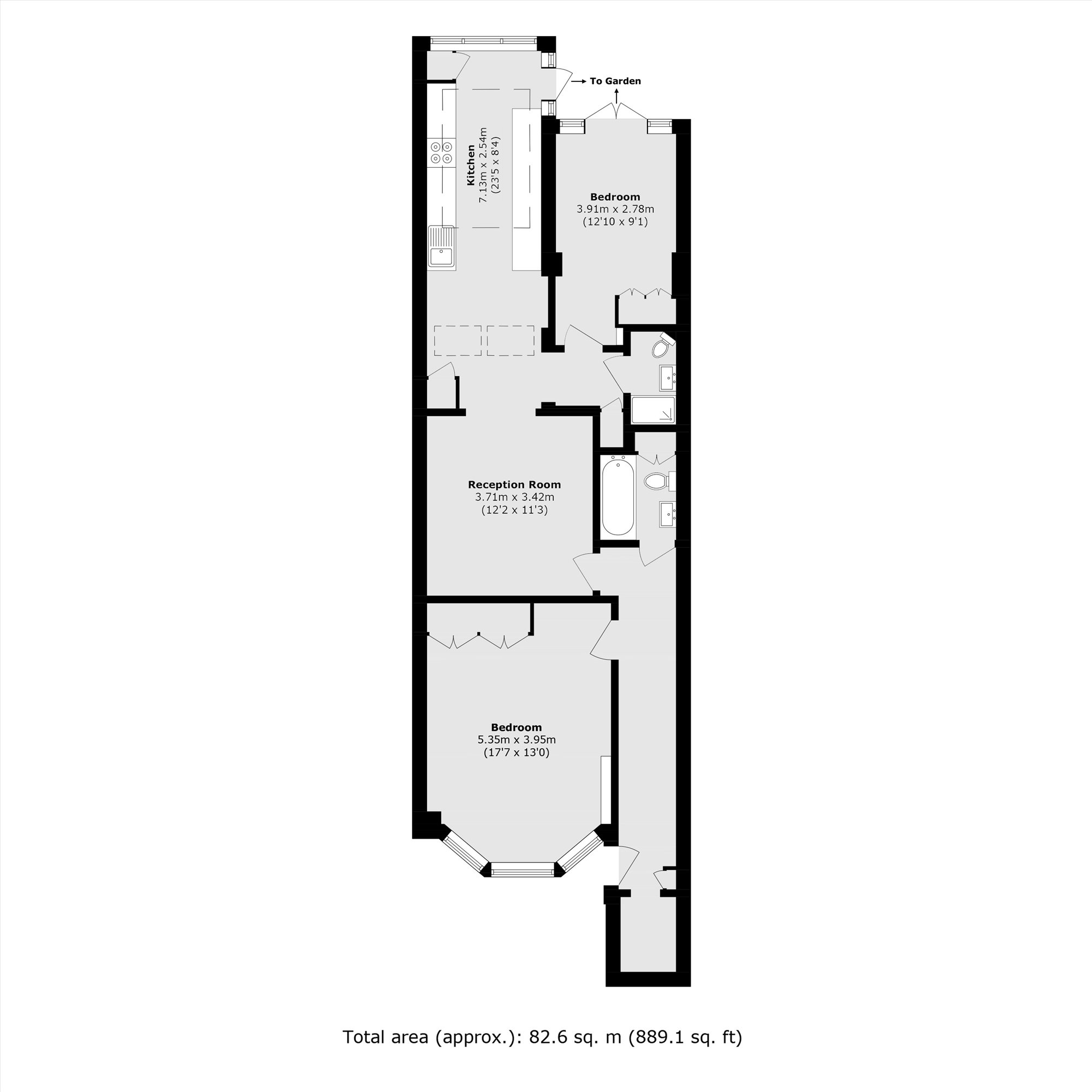 Maygrove Road, London floorplan