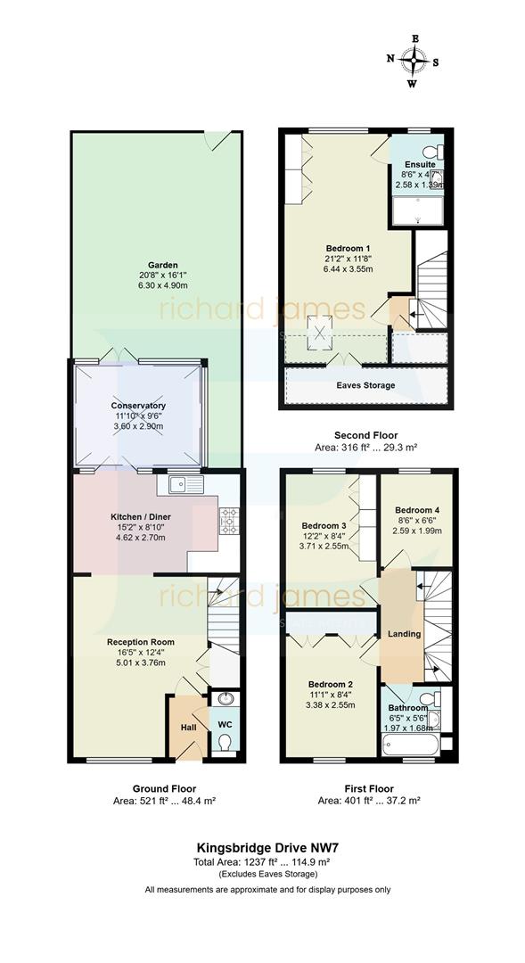 Kingsbridge Drive, London floorplan