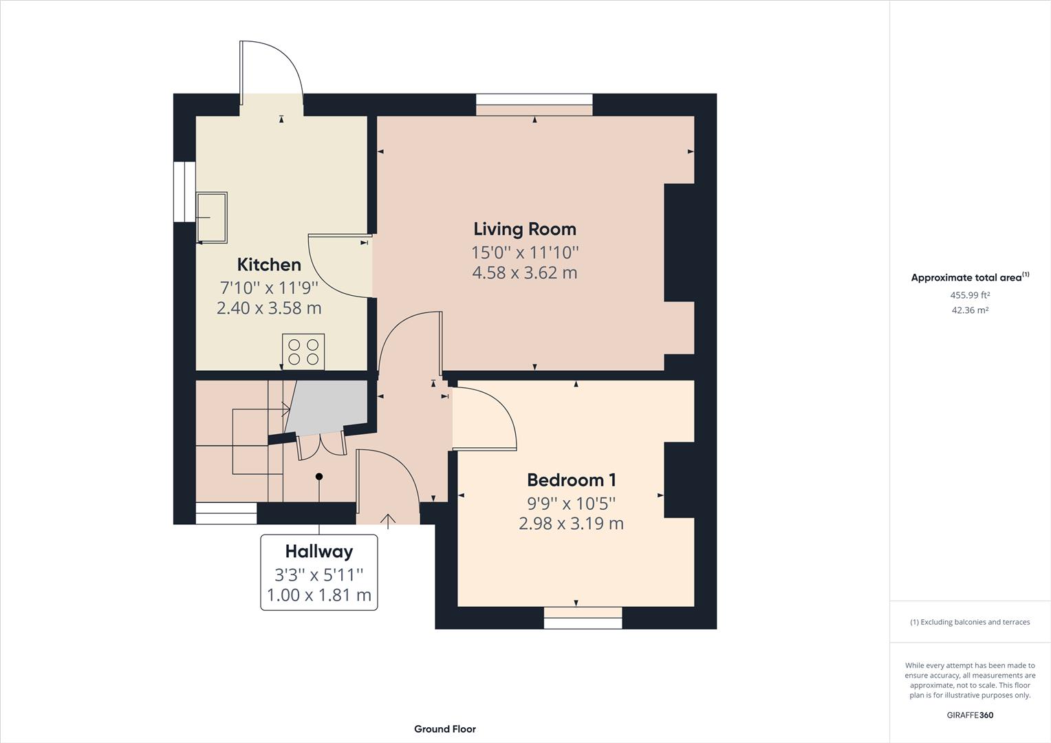 29, Barcombe Road, Brighton floorplan