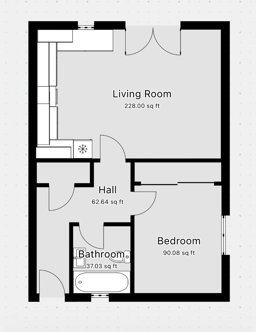 Flat 6, 23a Hursley Road, Eastleigh floorplan