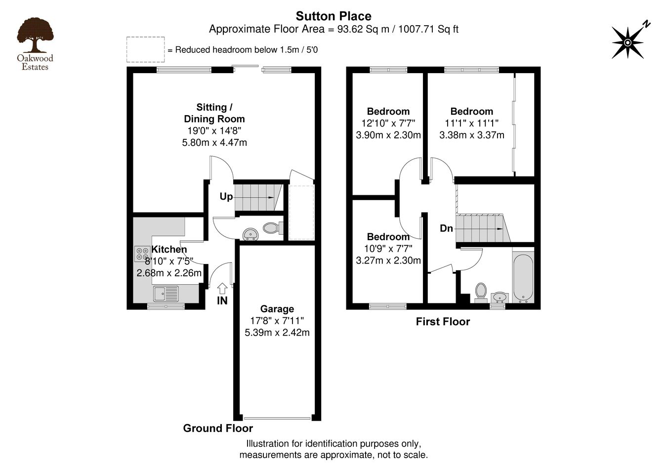 11, Sutton Place, Langley floorplan