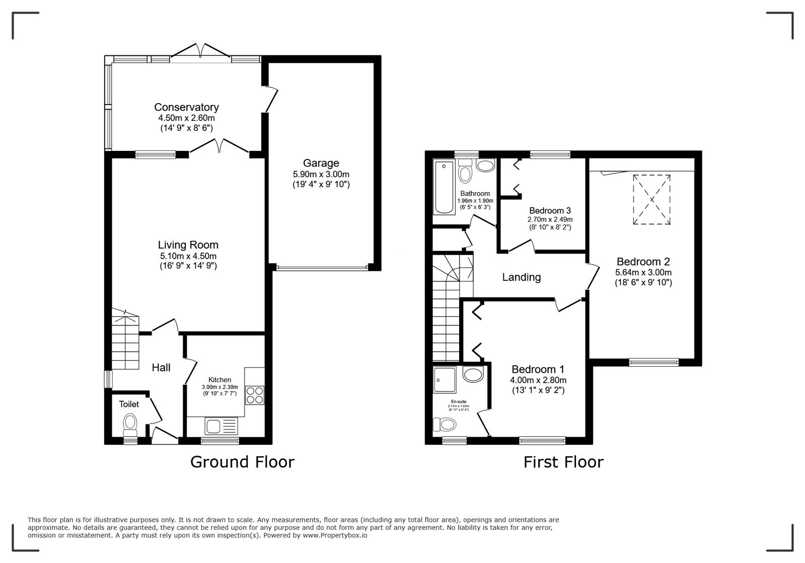 1, Tithing Road, Hampshire floorplan