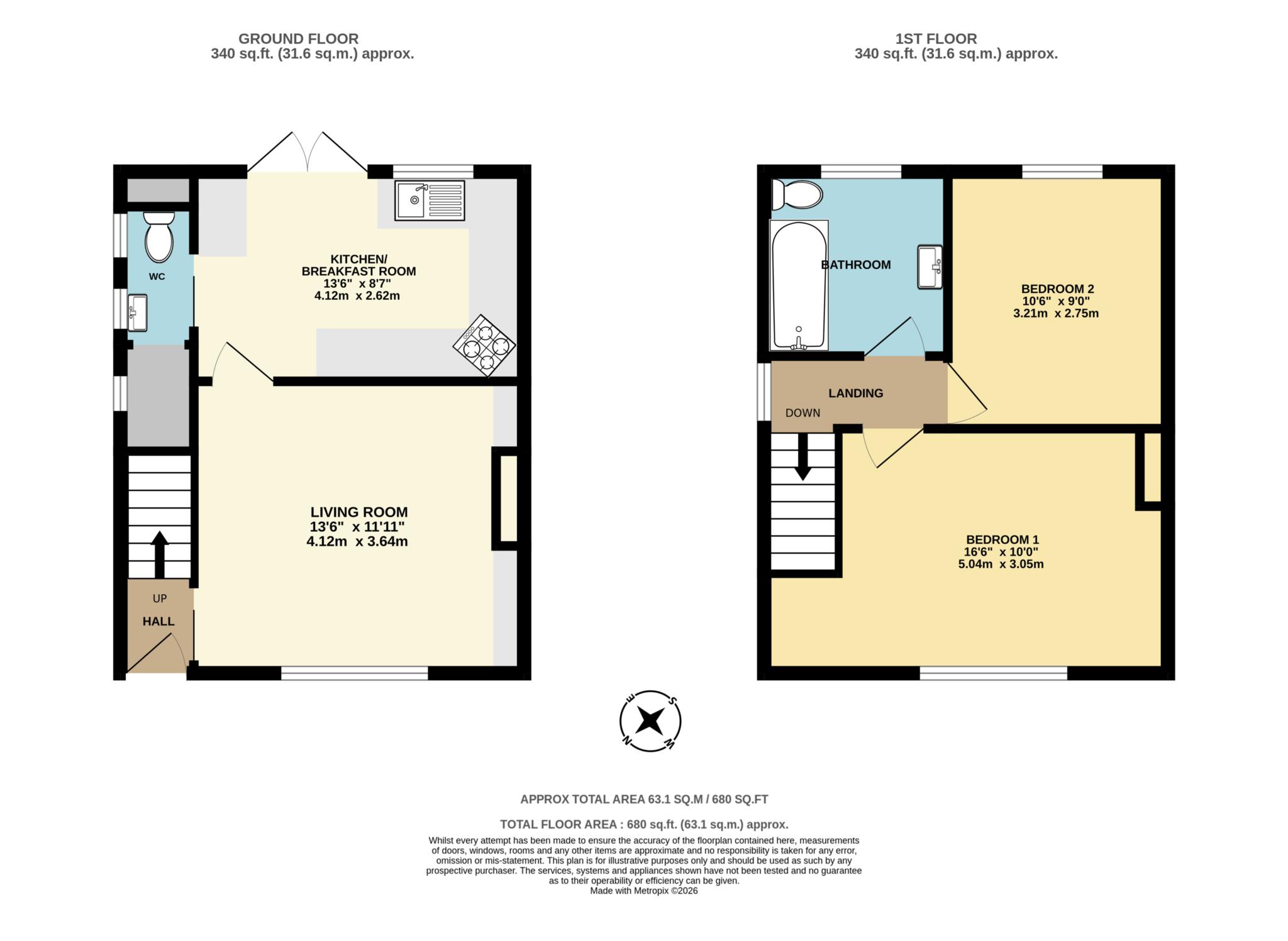 5, Holden Corner, Royal Tunbridge Wells floorplan