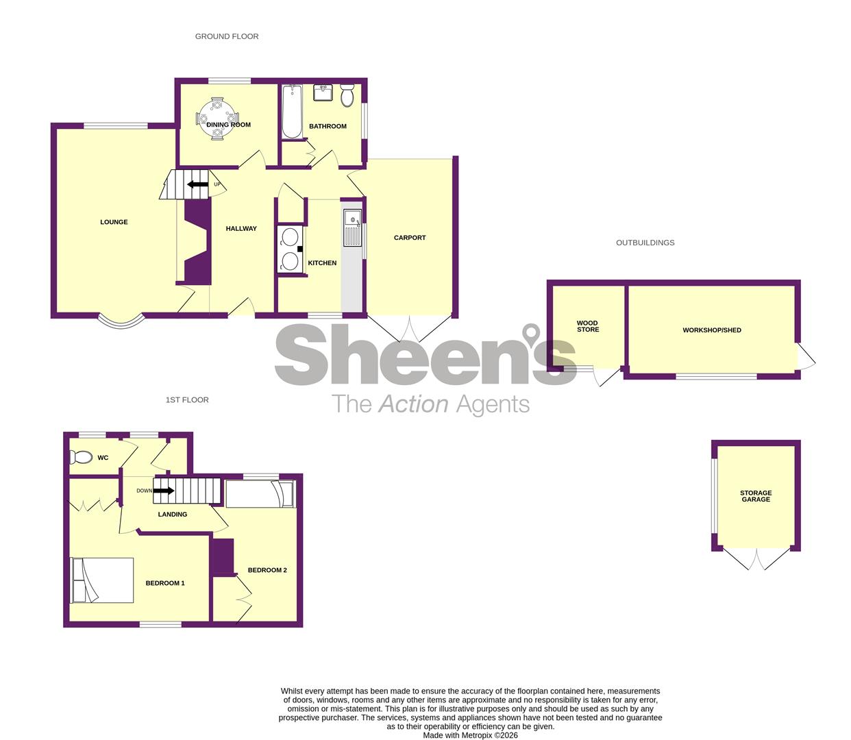 88, Colchester Road, St. Osyth floorplan