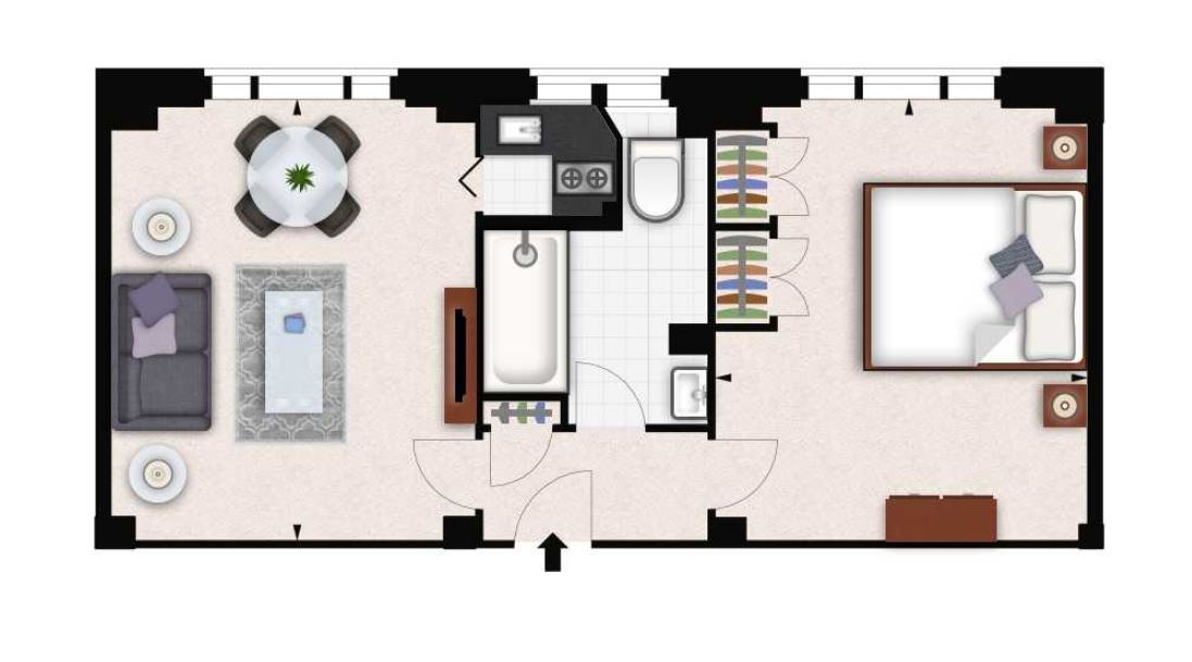 Hill Street, London floorplan