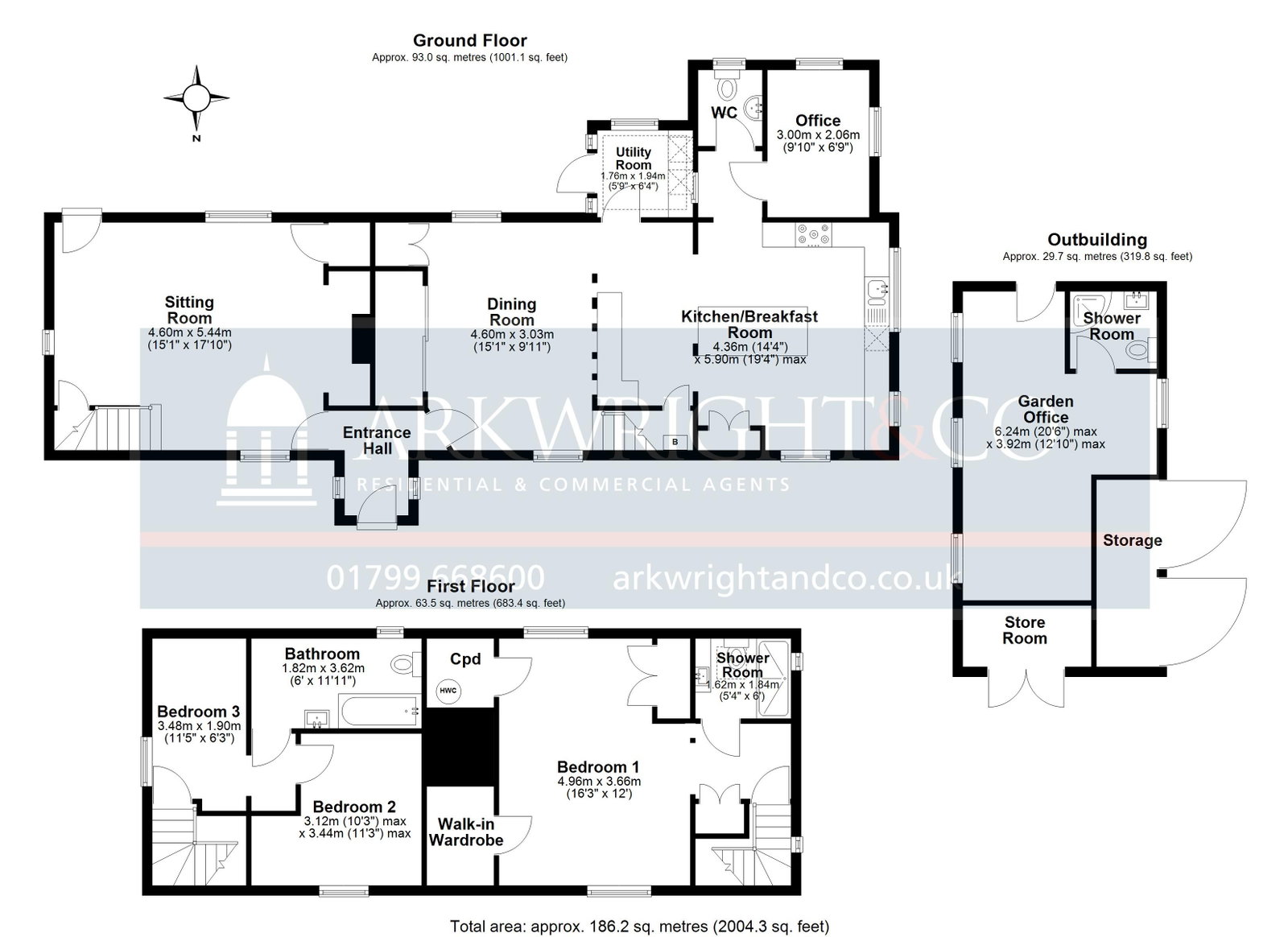 Howlett Cottage, Howlett End, Saffron Walden floorplan