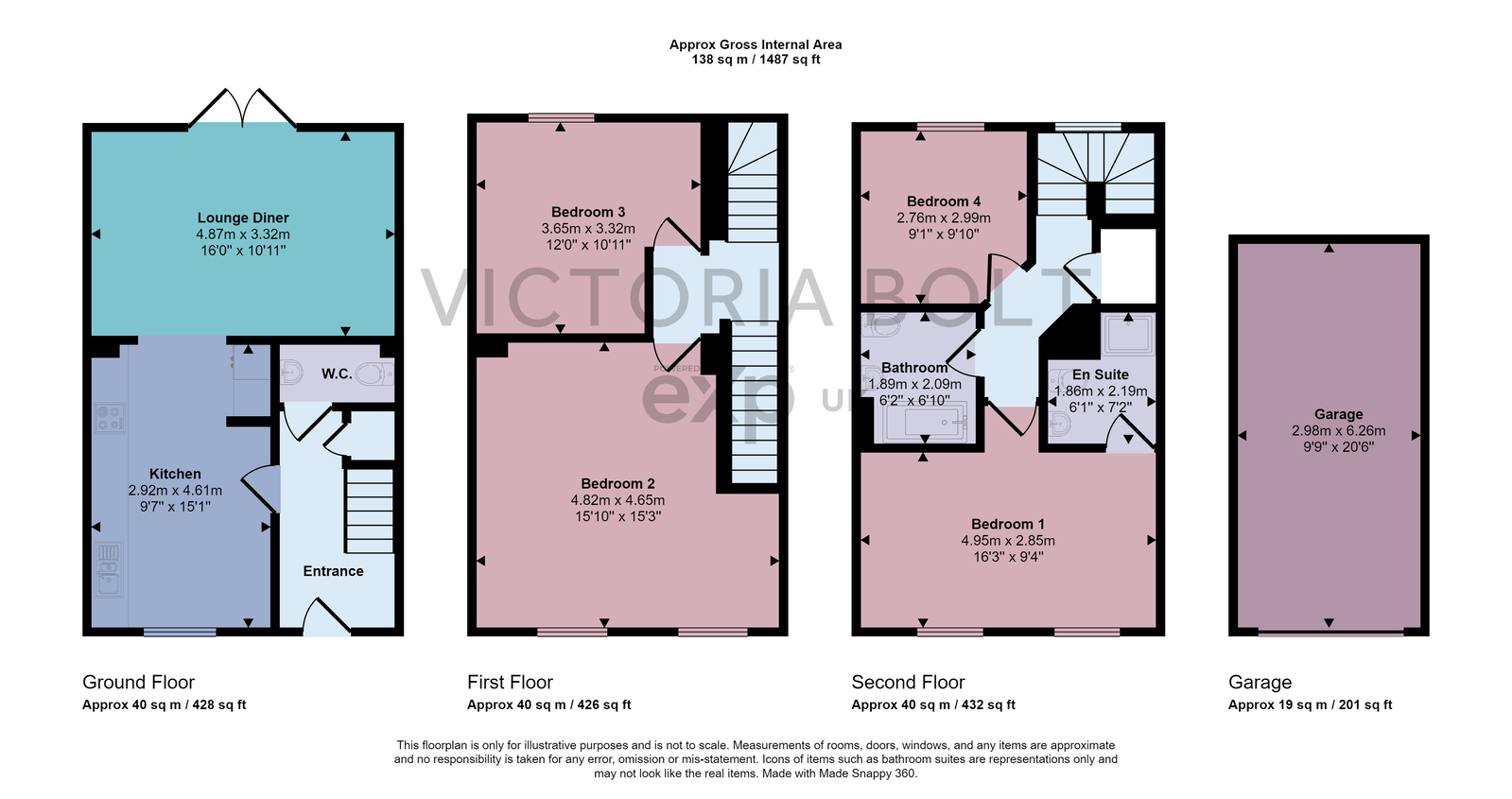 21 Lyra Vale, Plymouth floorplan