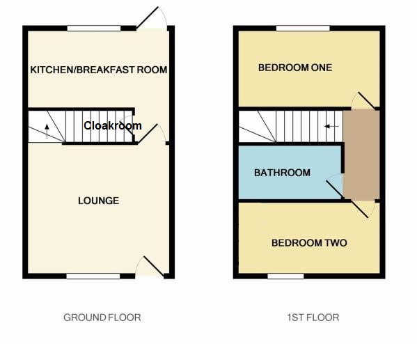 2 Bedrooms Mews house for sale in Battersea Park Way, Mackworth, Derby DE22