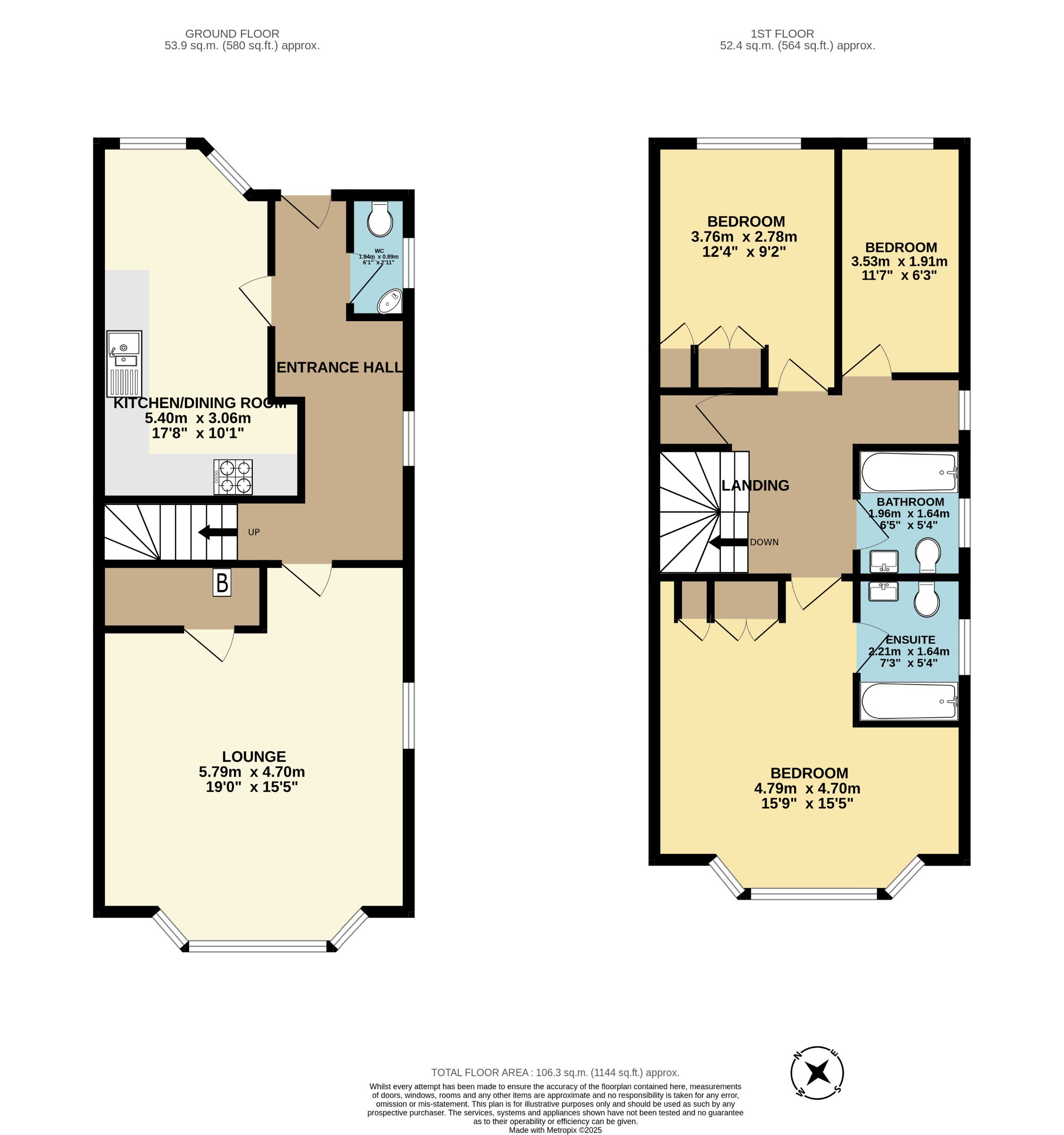 31b Polsham Park, Paignton floorplan