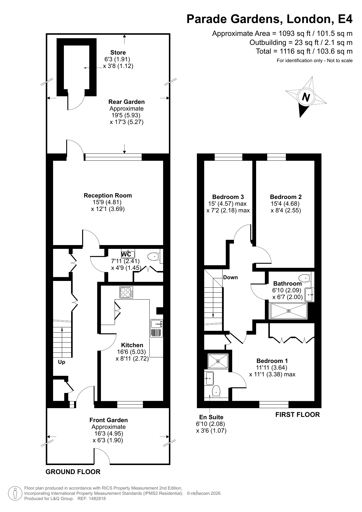 Parade Gardens, Walthamstow floorplan