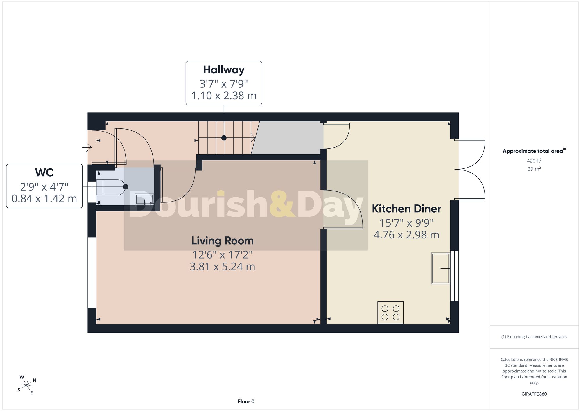5 Osborne Park, Stafford floorplan