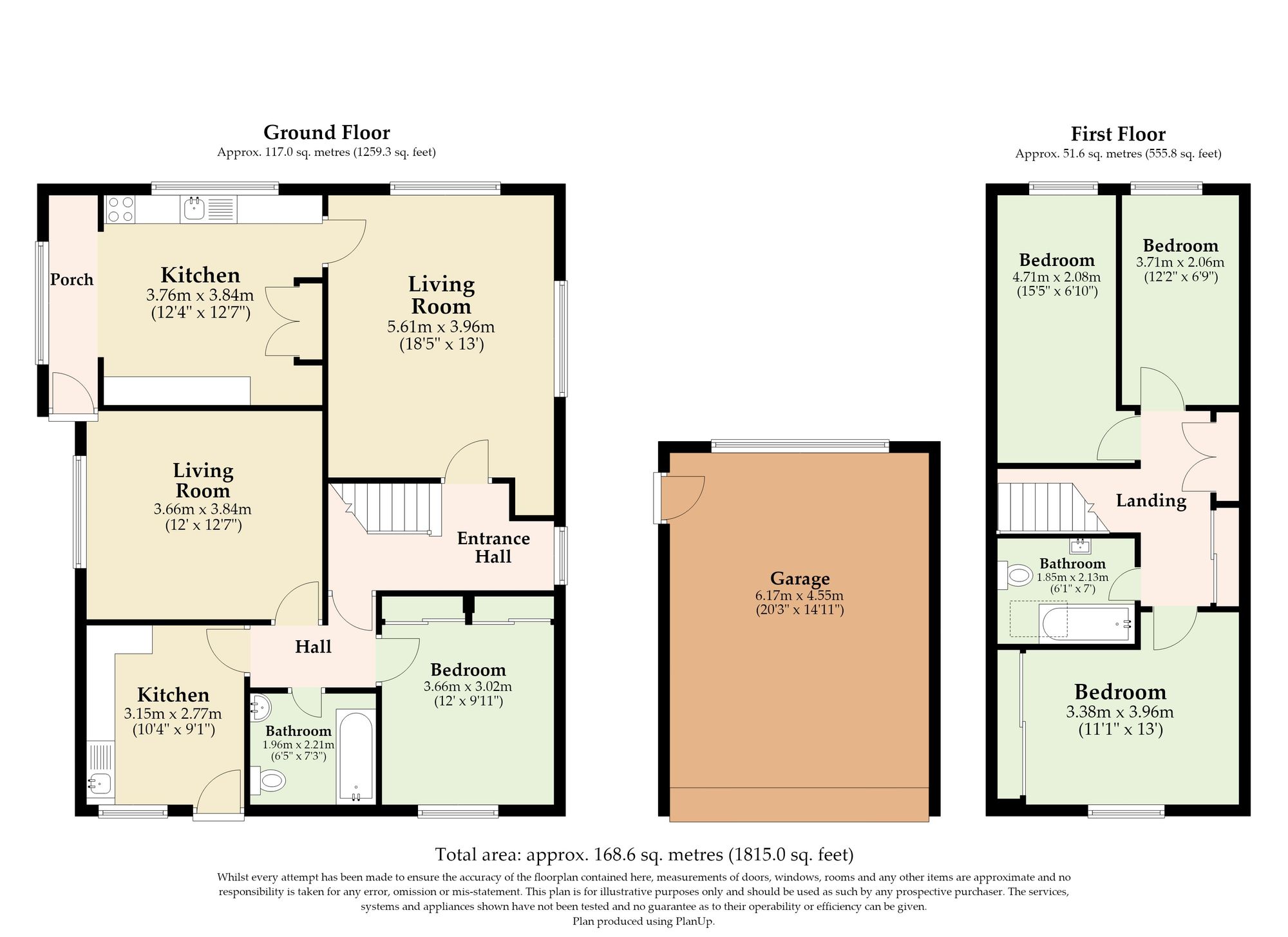 40 Reynolds Avenue, Great Yarmouth floorplan