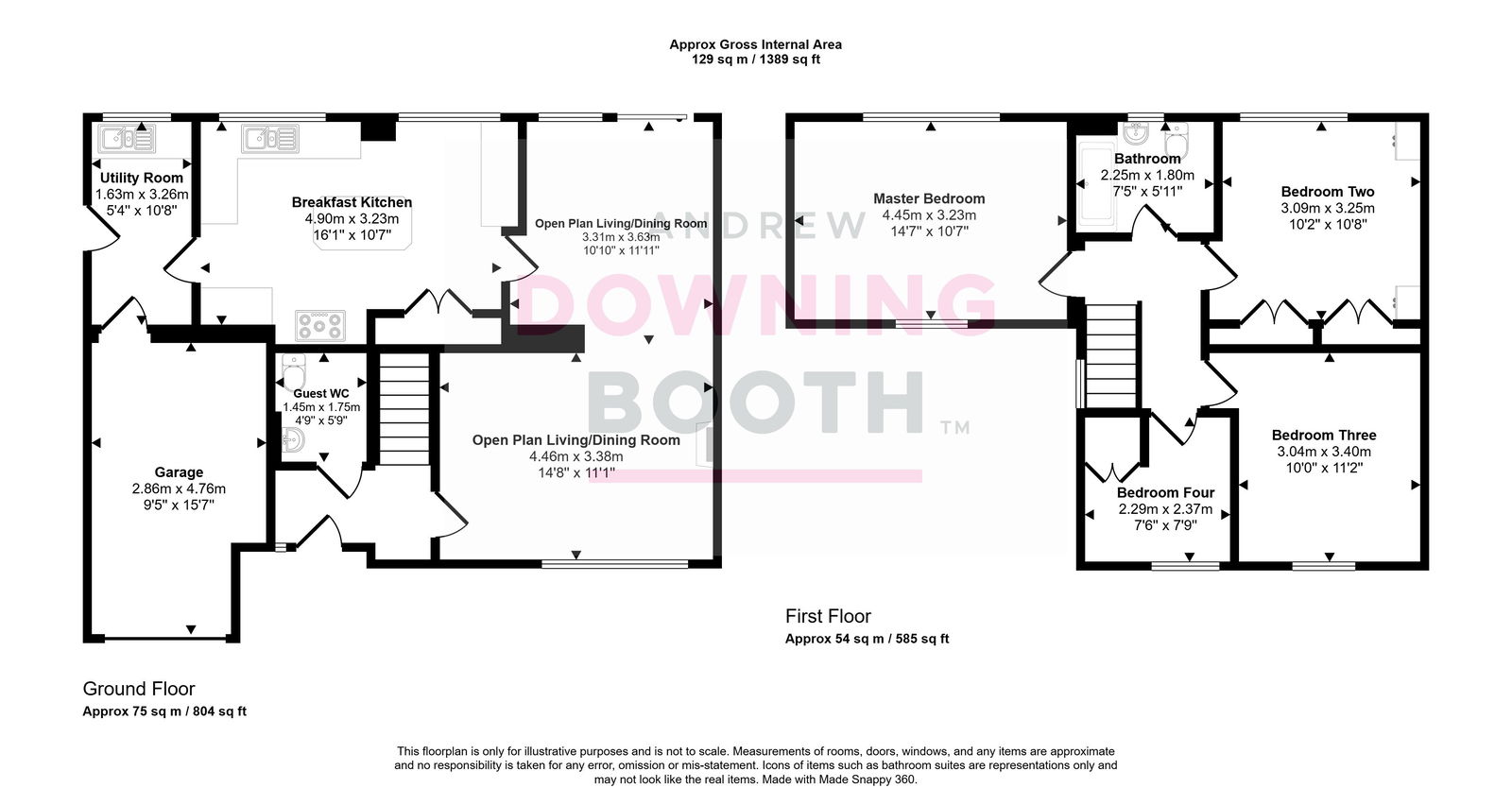 2, Fallowfield Road, Walsall floorplan