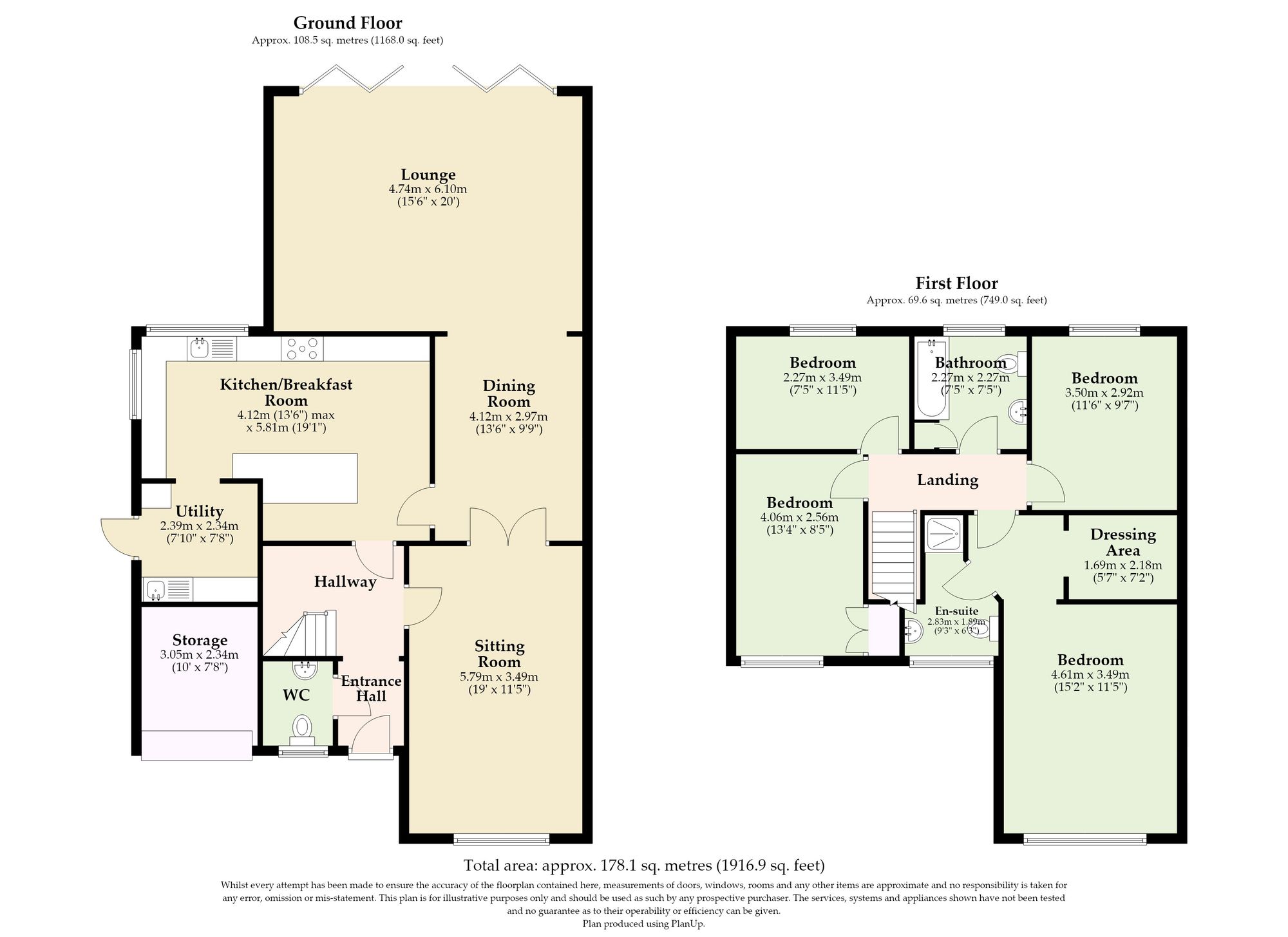 10 Humber Close, Great Yarmouth floorplan