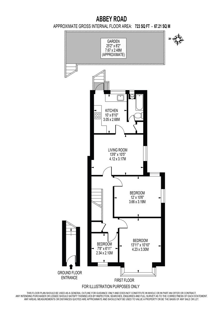 Abbey Road, Colliers Wood floorplan