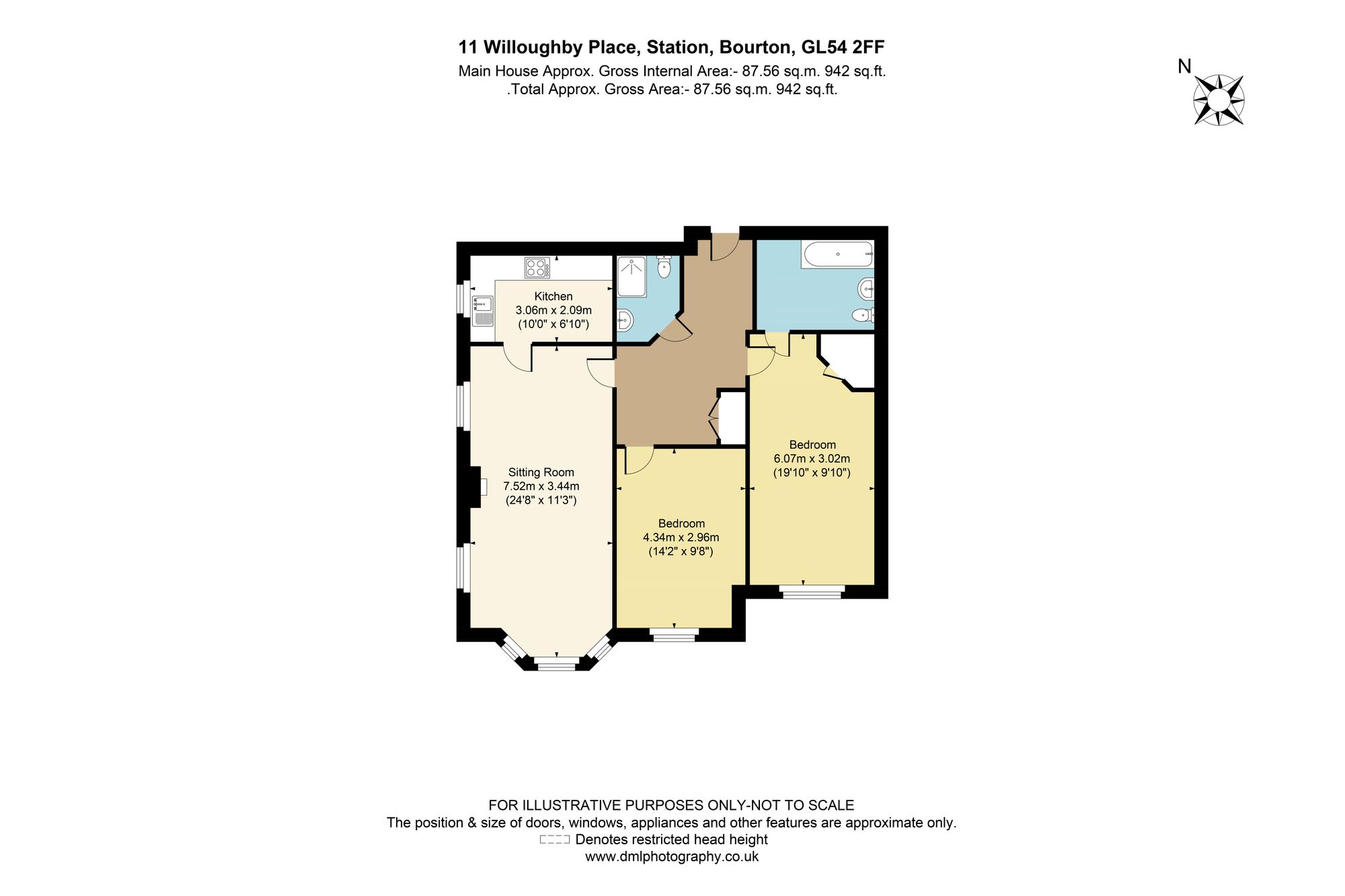 11 Willoughby Place Station Road, Cheltenham floorplan