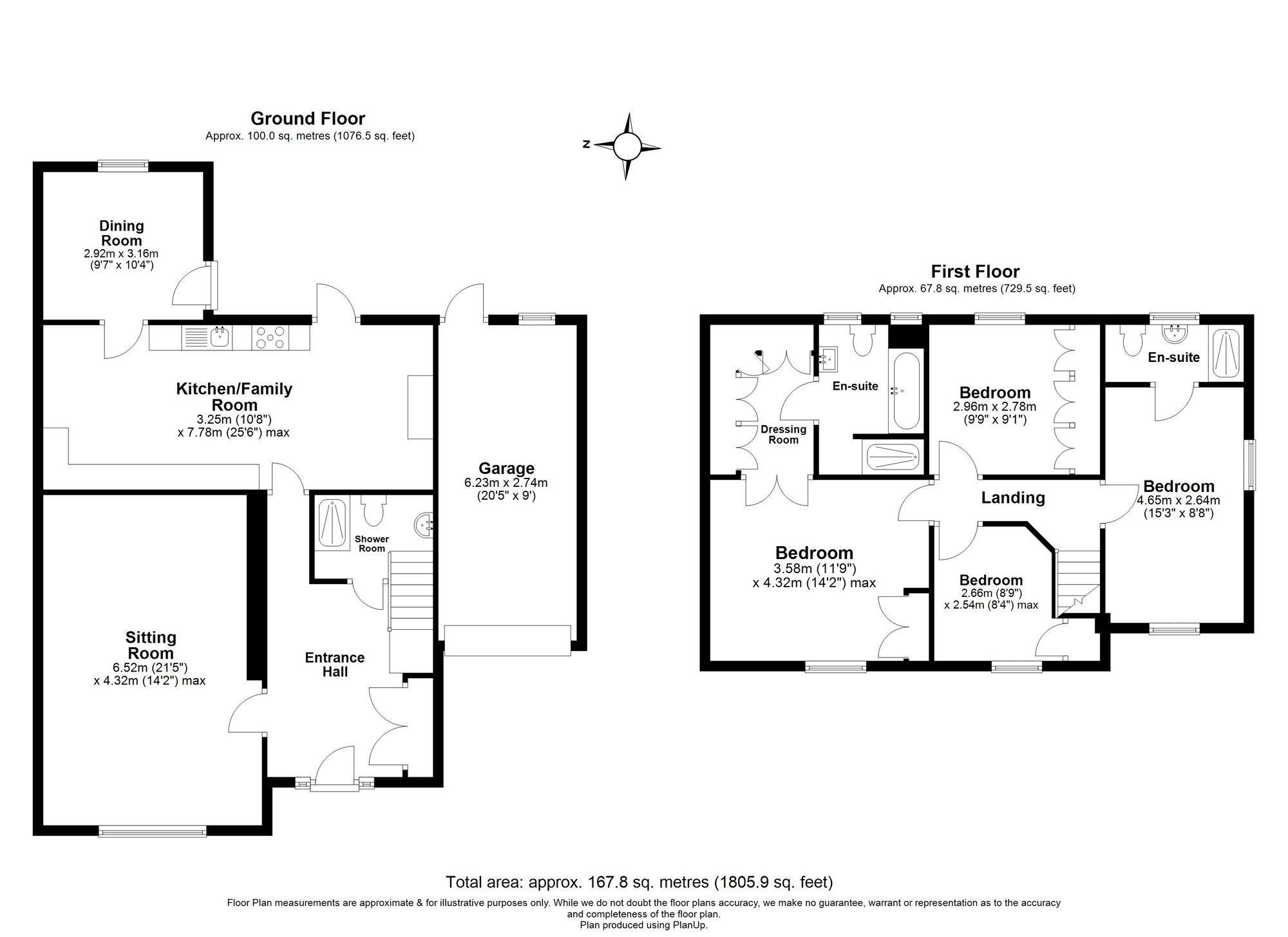 55 Bury Road, Hitchin floorplan