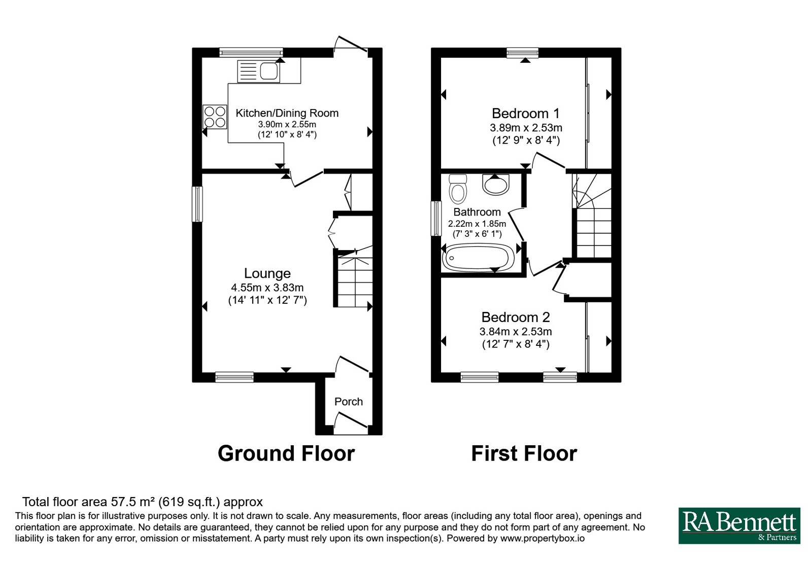 18, Nostle Road, Cheltenham floorplan
