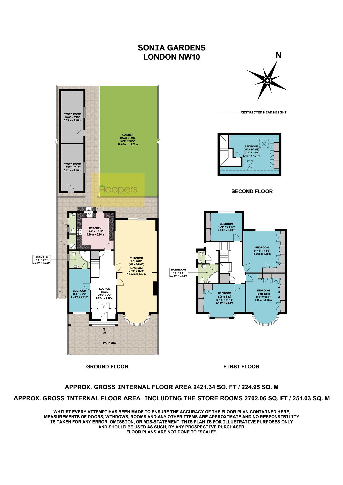 10, Sonia Gardens, London floorplan