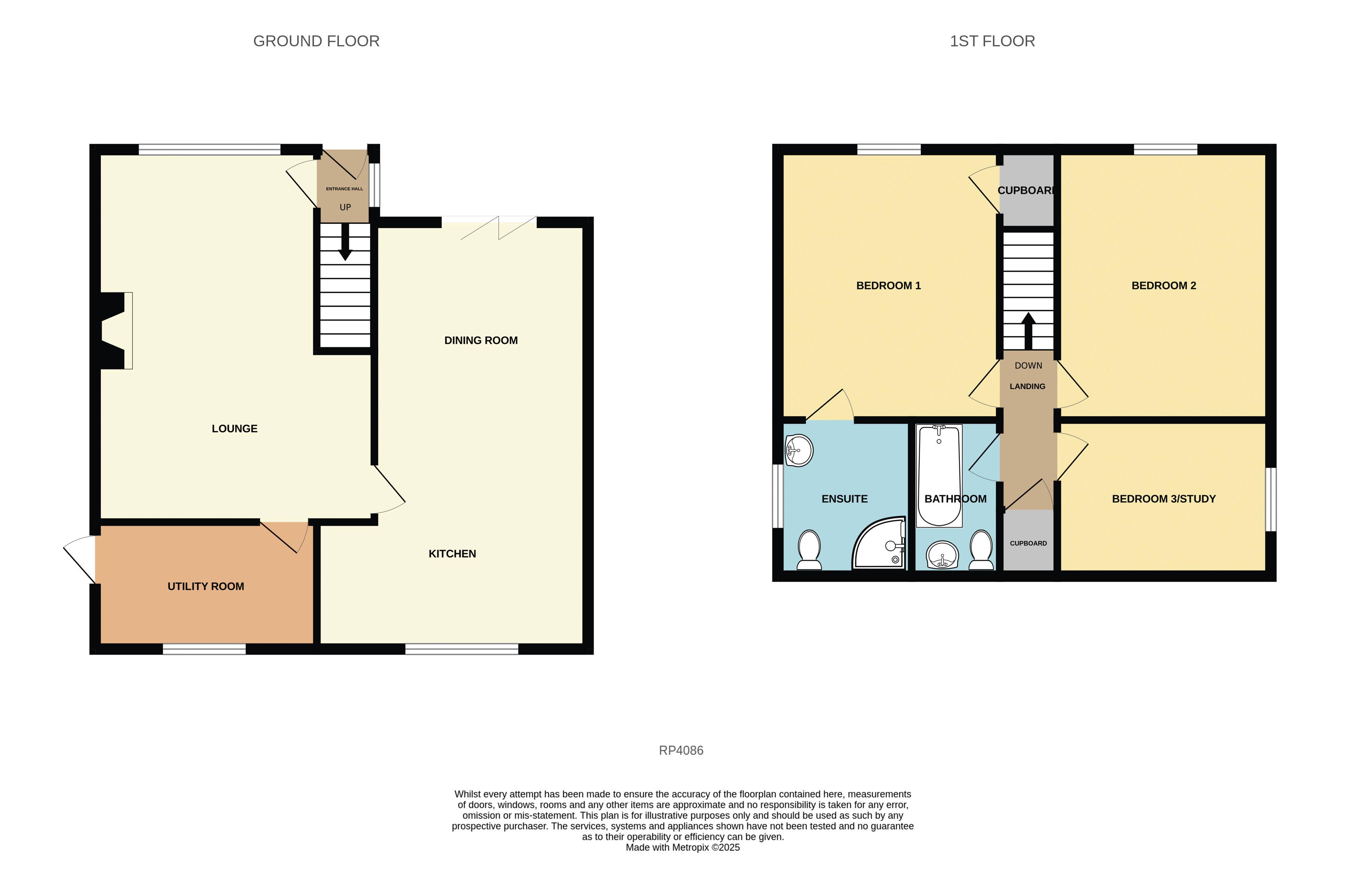 Morfa villa, Pendre Road, Penrhynside floorplan