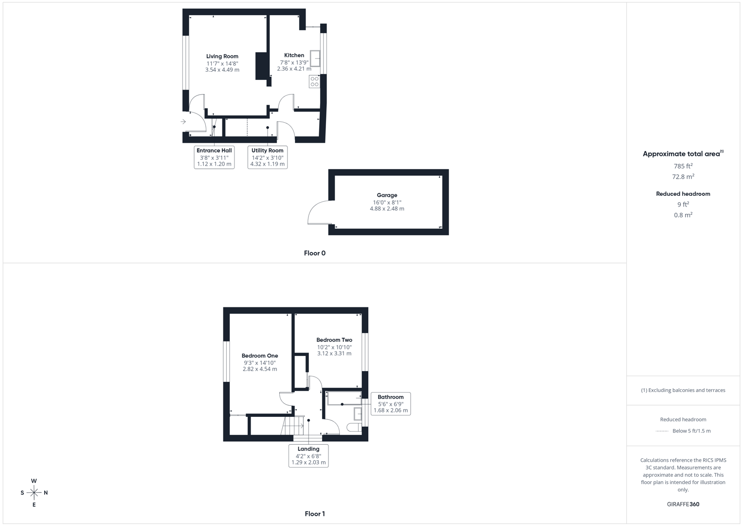 43, Cromwell Road, Castleford floorplan