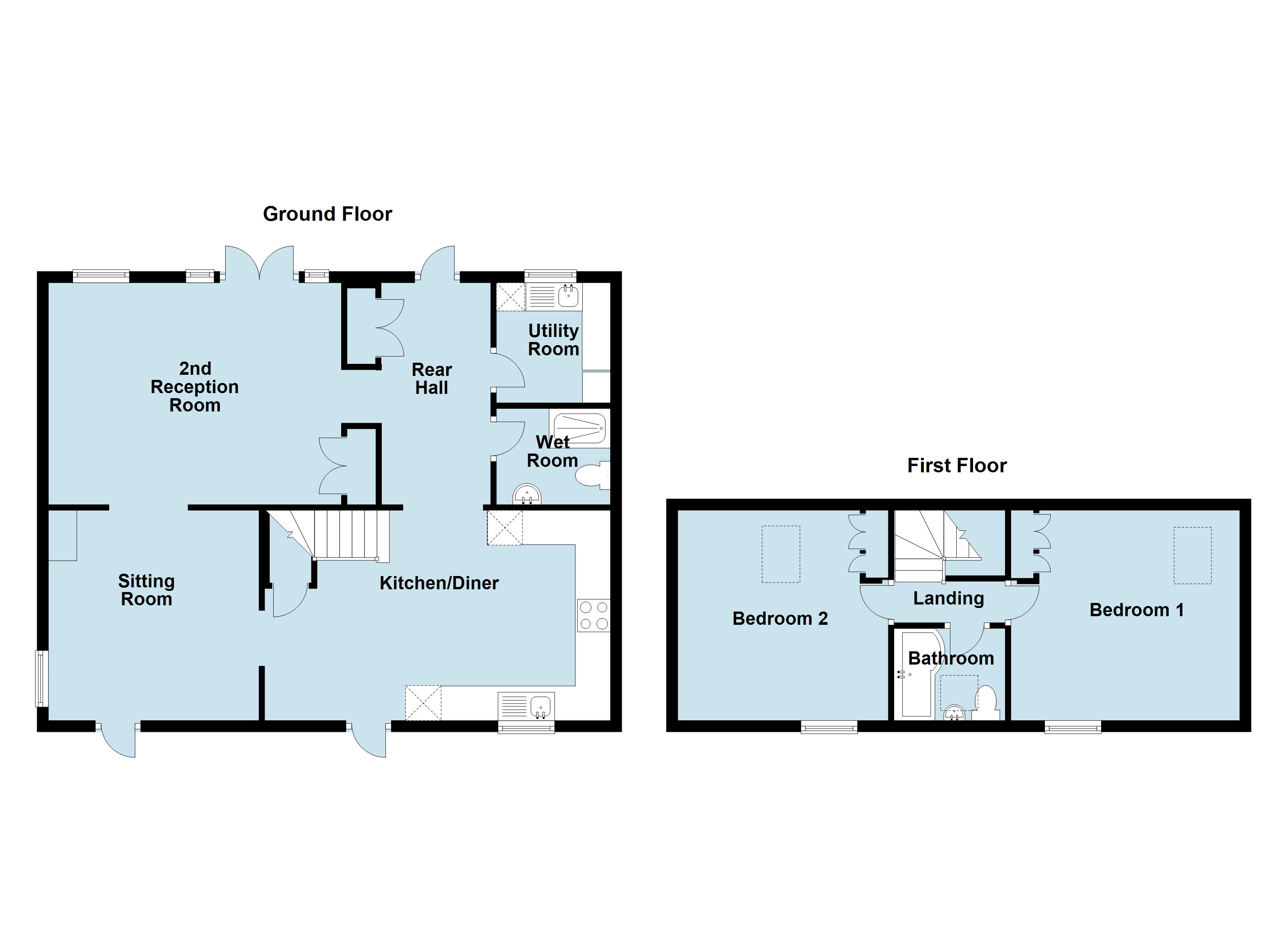 Maison D'Aval Barn,, La Rue D'Aval, Guernsey floorplan