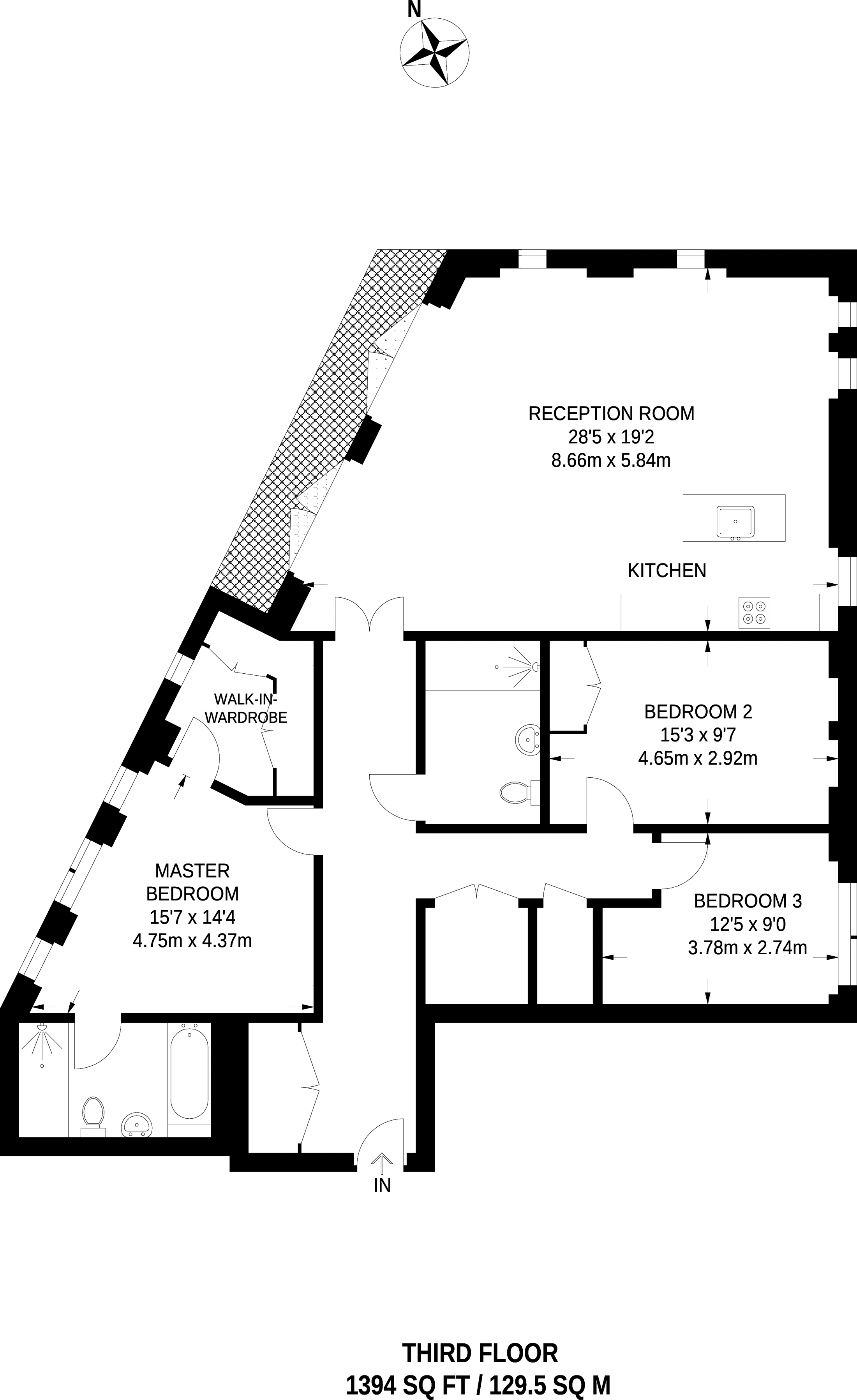3 Bedrooms Flat to rent in Abell & Cleland, Westminster, London SW1P