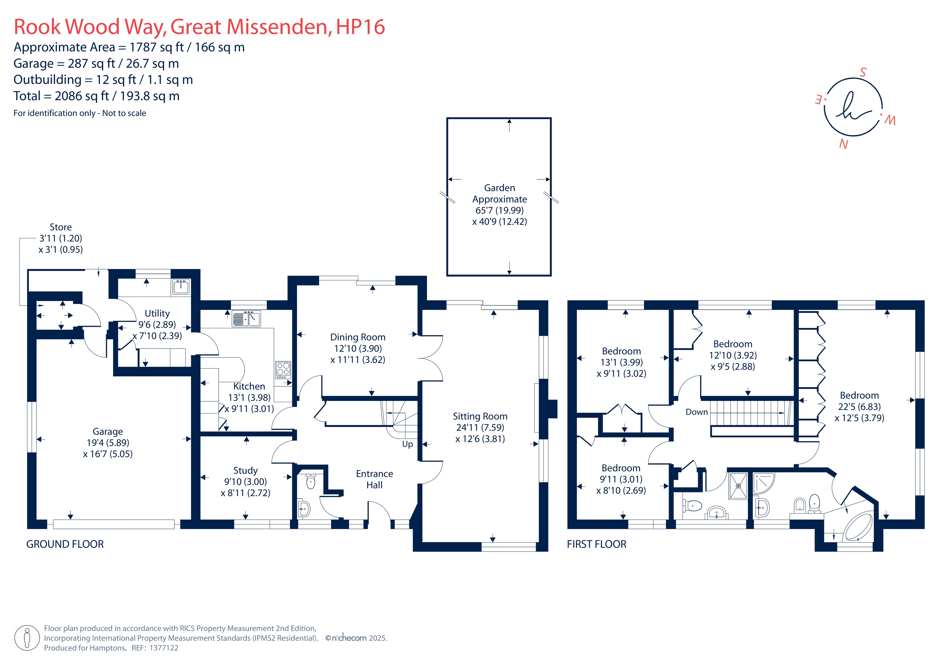 6, Rook Wood Way, Great Missenden floorplan