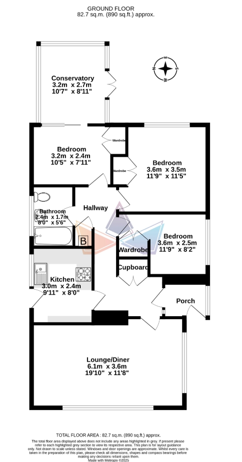 Michelle Gardens, Garlinge, Kent, CT9 floorplan