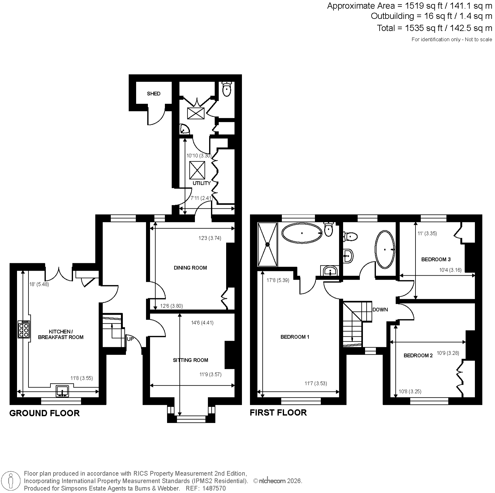 The Firs,, Knowle Lane, Cranleigh floorplan