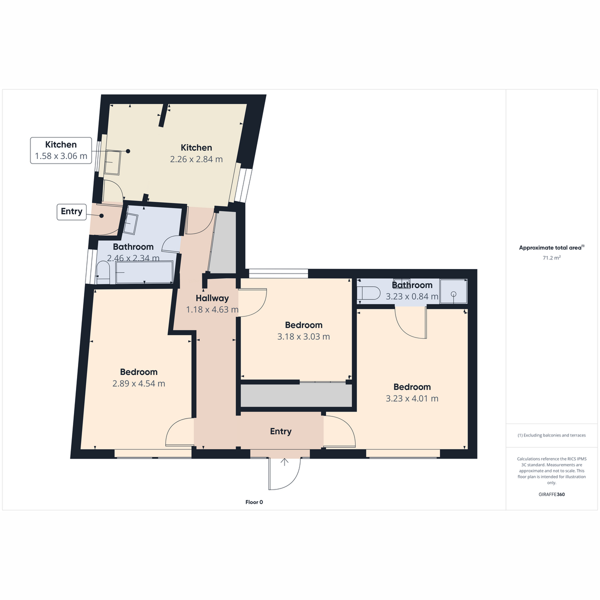 15, Victoria Road, Peterhead floorplan