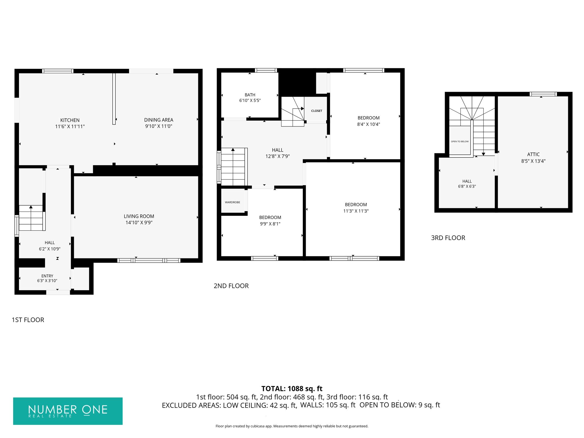 67 Fields Road, Cwmbran floorplan