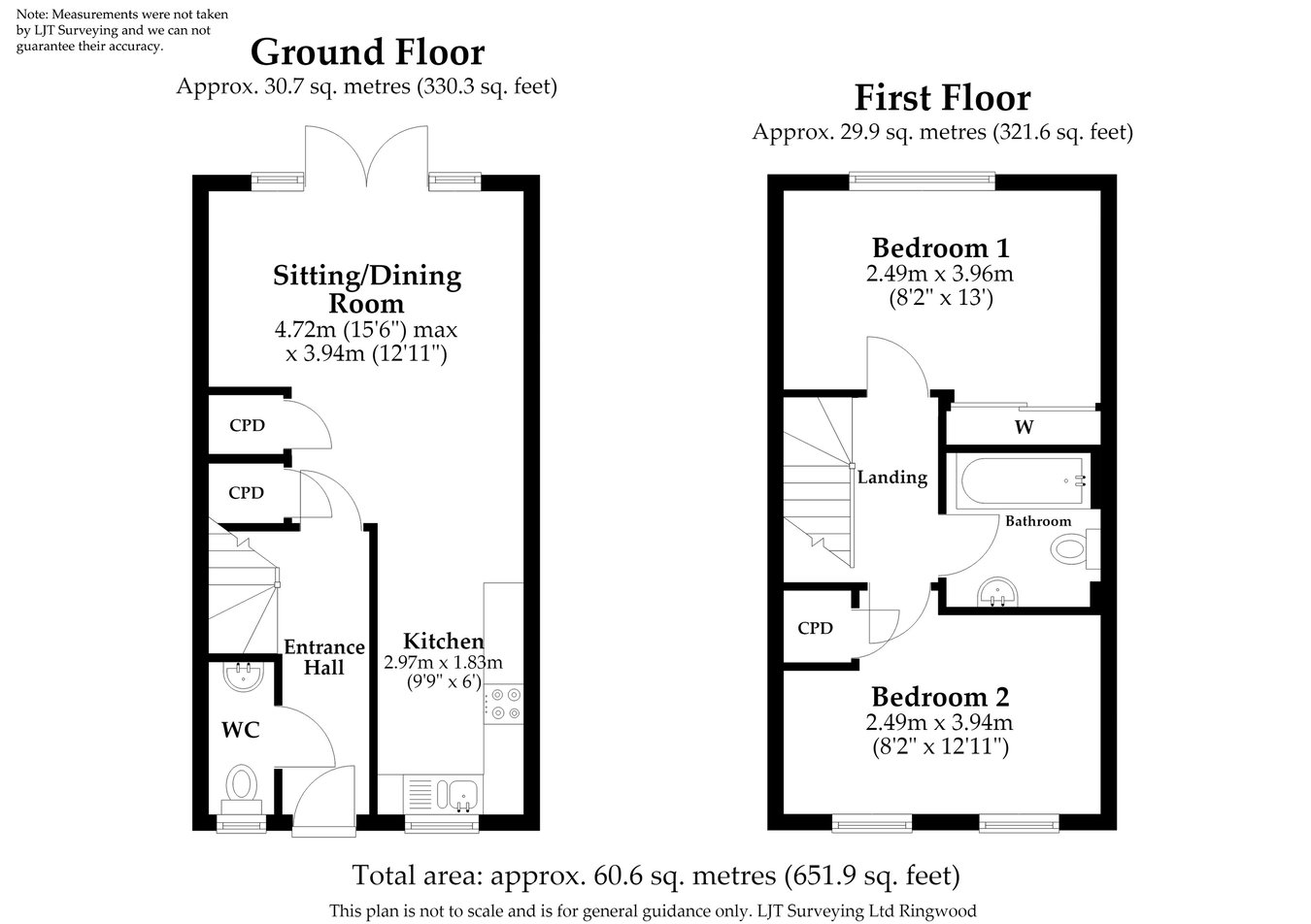 21, Augustus Avenue, Fordingbridge floorplan