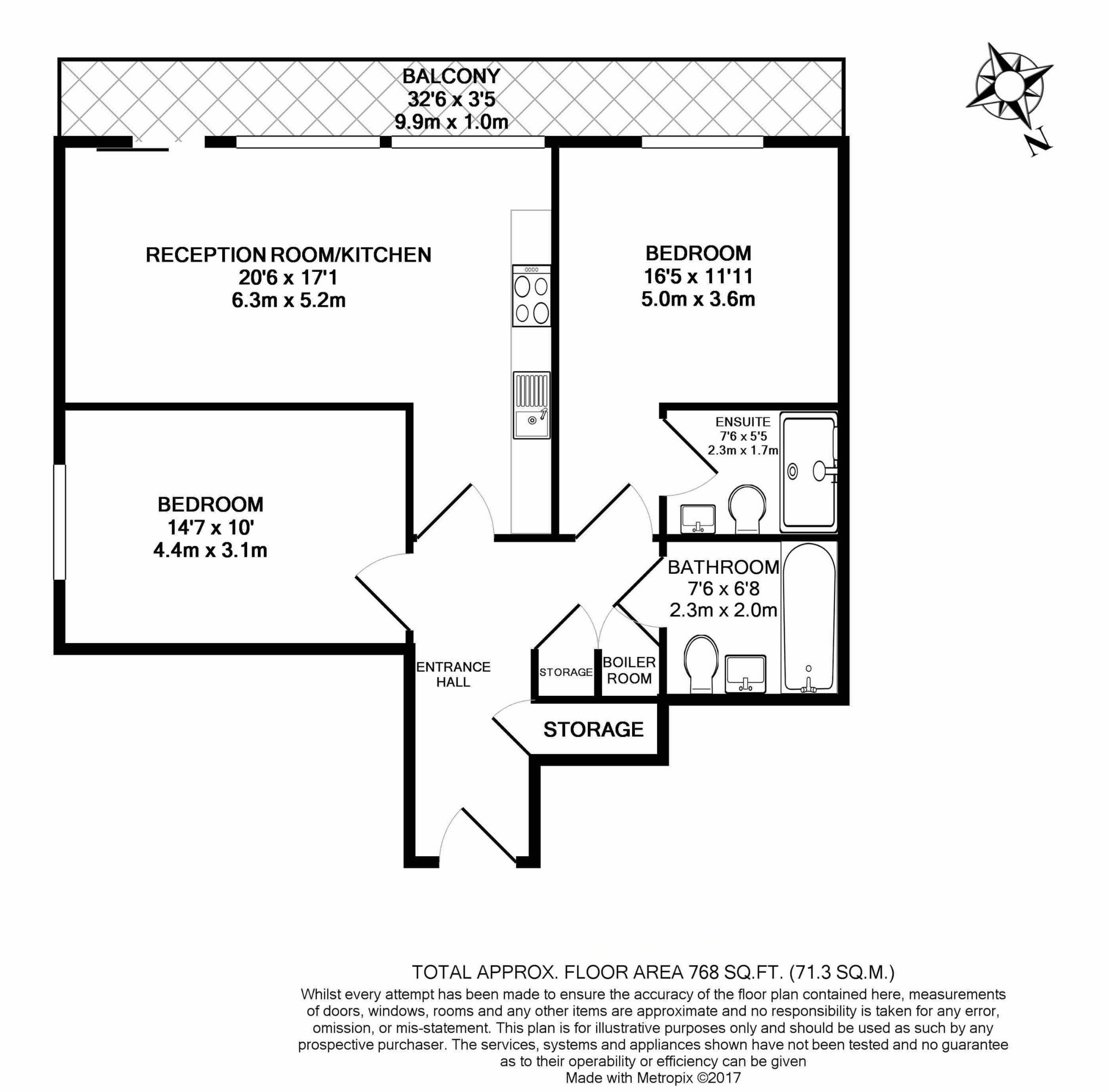 Flat 61, Gothenburg Court,, Bailey Street, Surrey Quays floorplan
