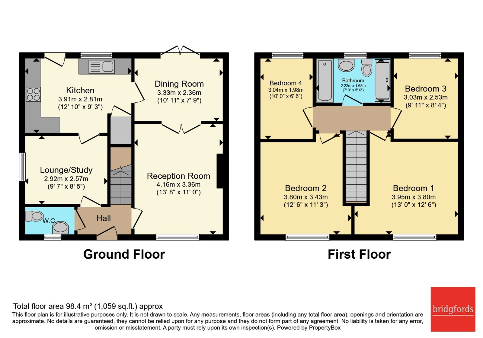 Daltry Close, Yarm floorplan
