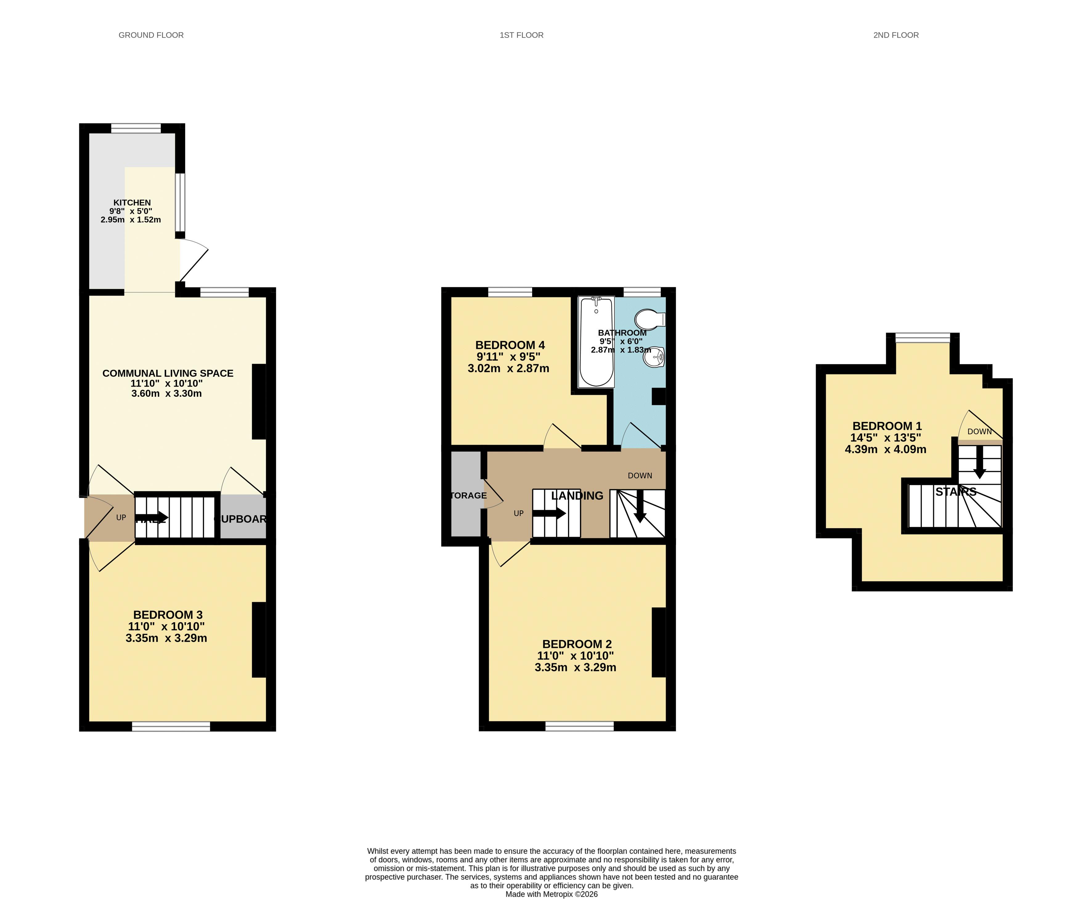 13, Florence Street, Lincoln floorplan