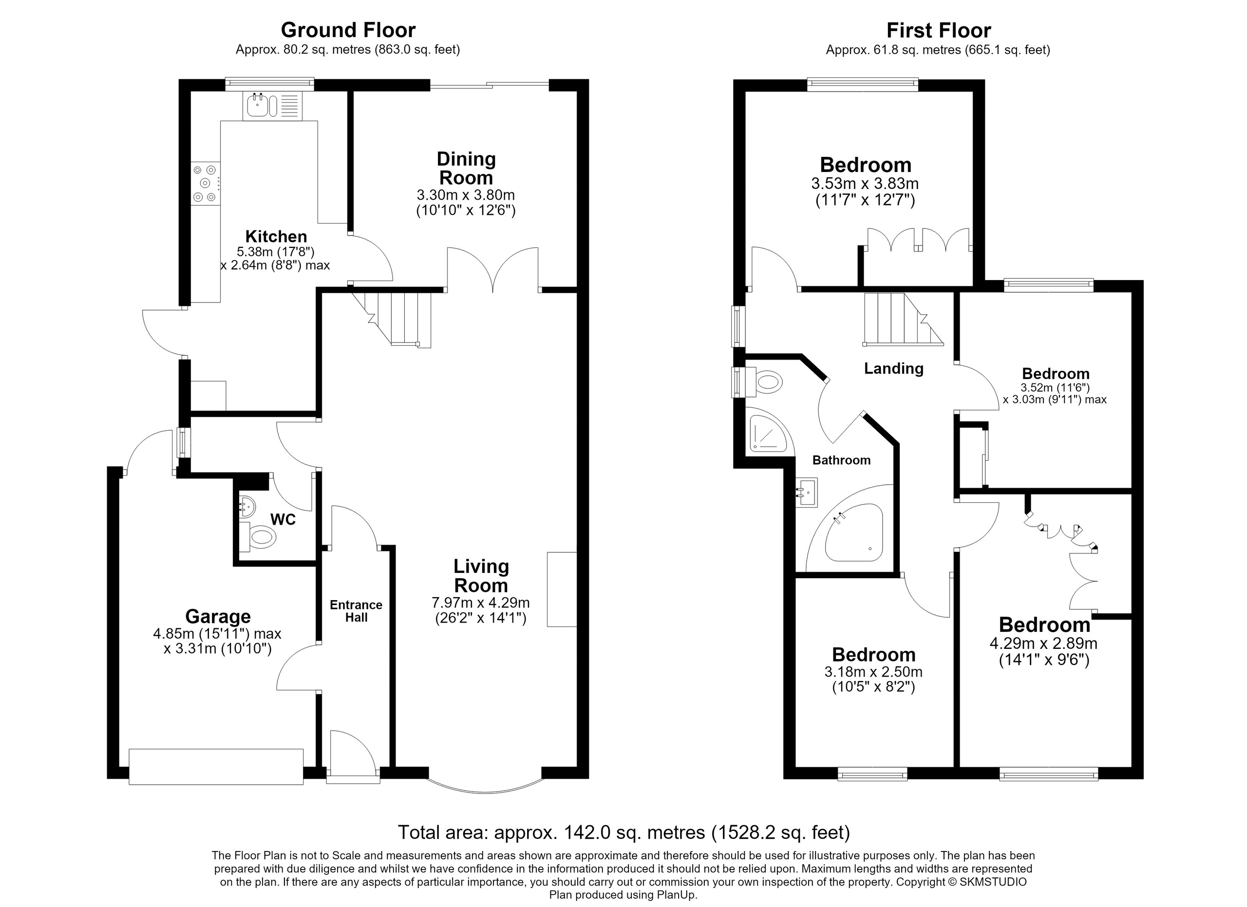 5 Turville Road, Aylesbury floorplan