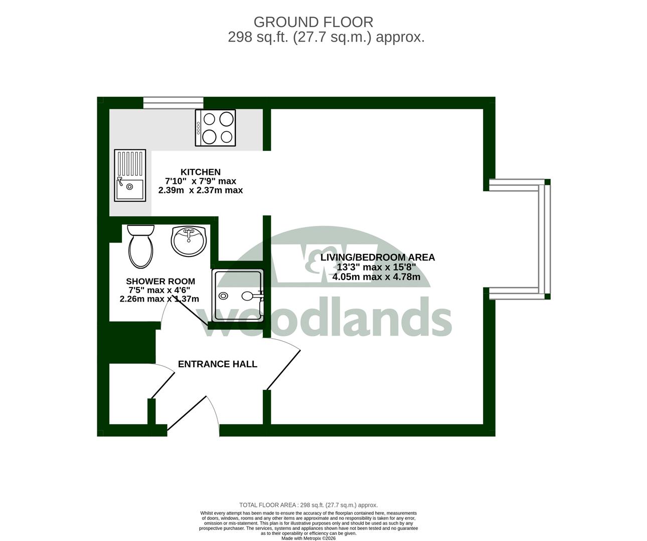 34, Newbridge Close, Broadbridge Heath floorplan