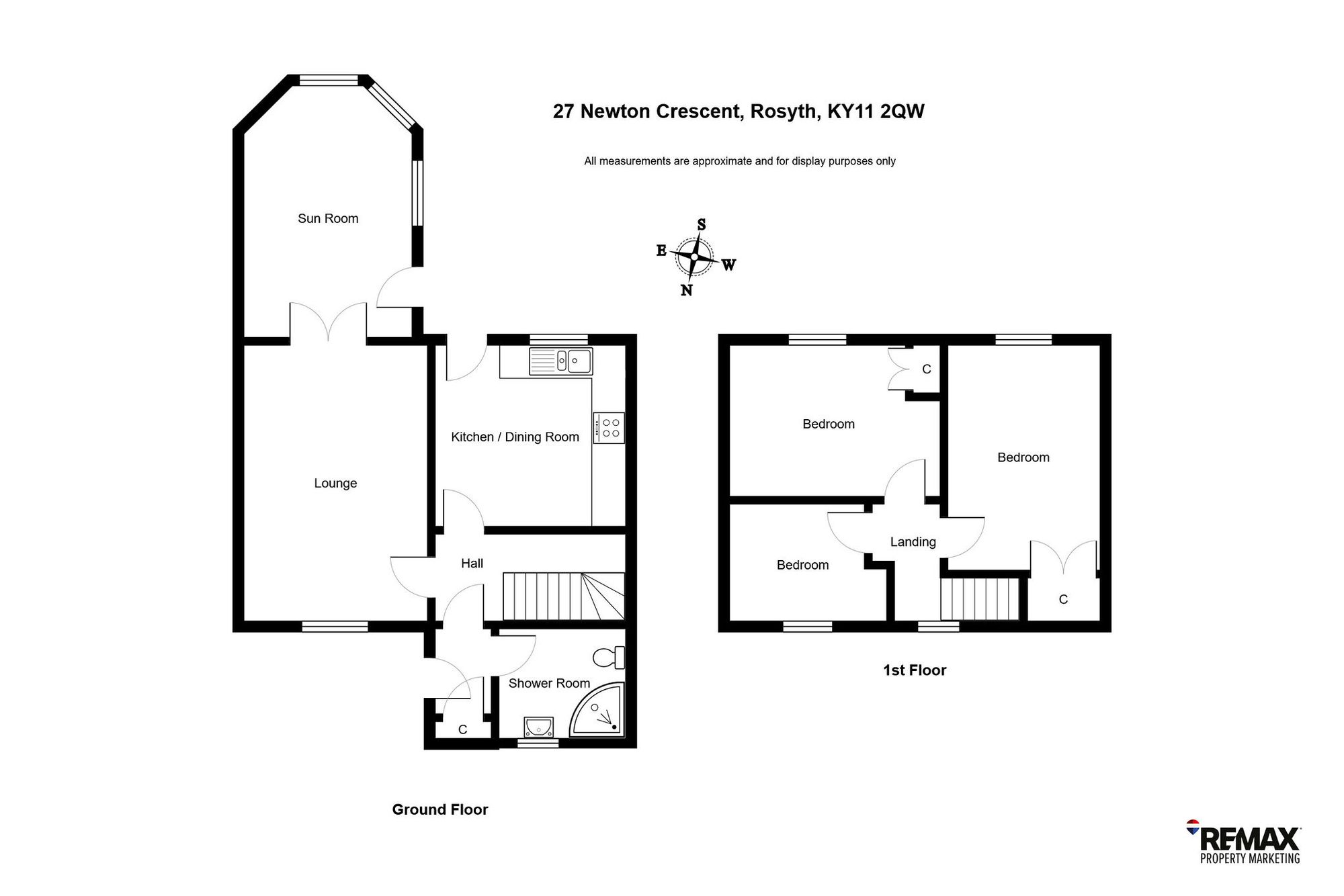 27 Newton Crescent, Dunfermline floorplan