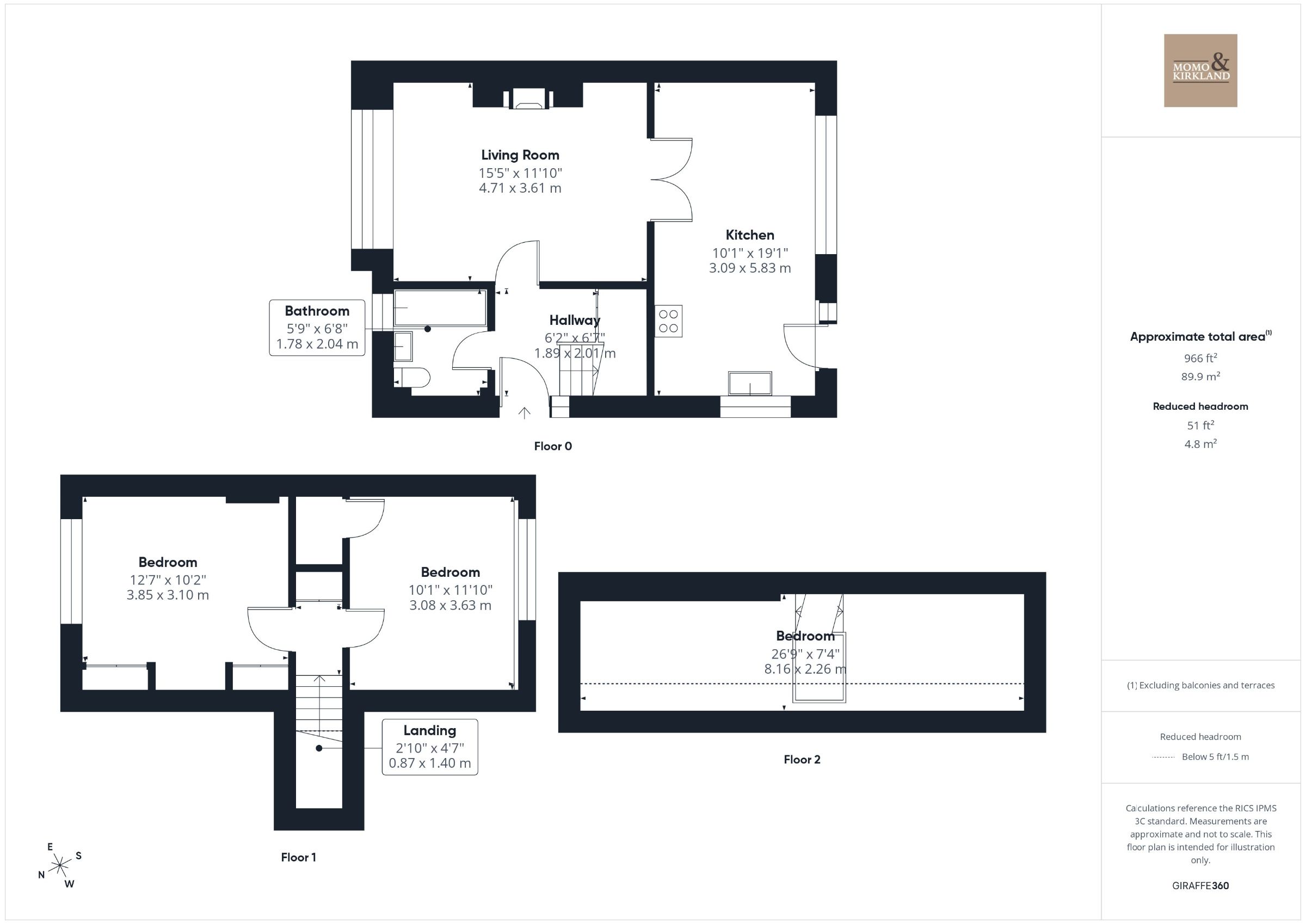 23 Monroe Drive, Uddingston floorplan
